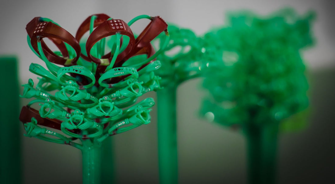 What is 3D printed and lost wax cast Jewelry?