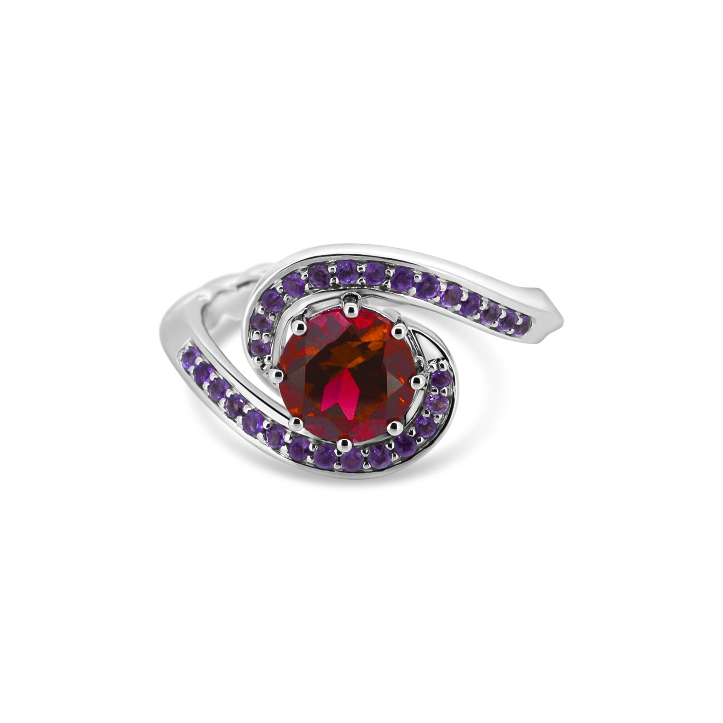 RESERVED 14k Ruby and Amethyst Ring