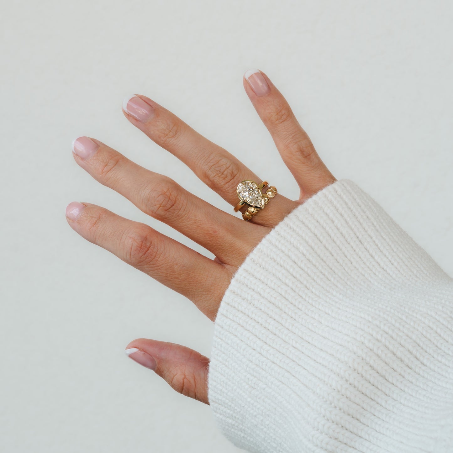 RESERVED 14K Georgian Inspired Setting 2ct