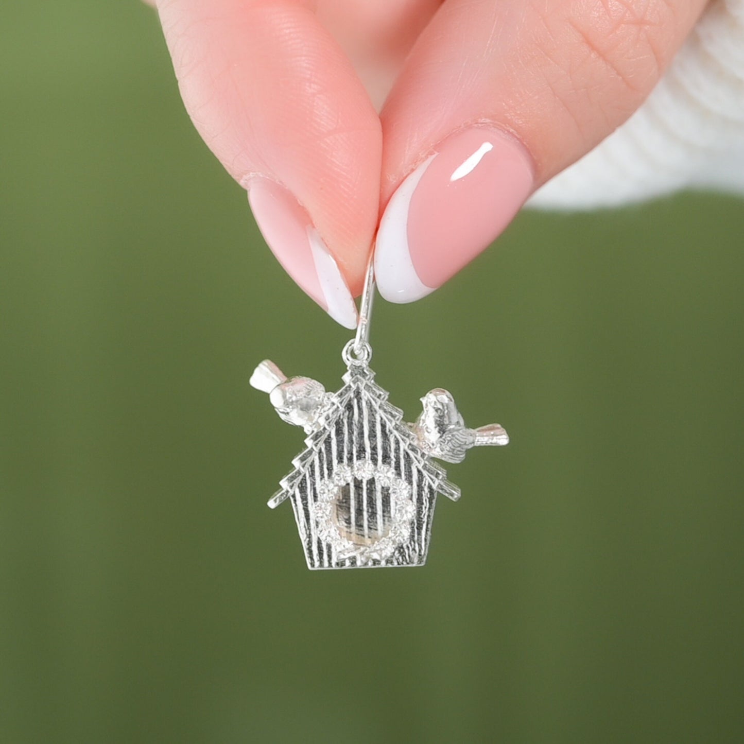 Birdhouse Earrings