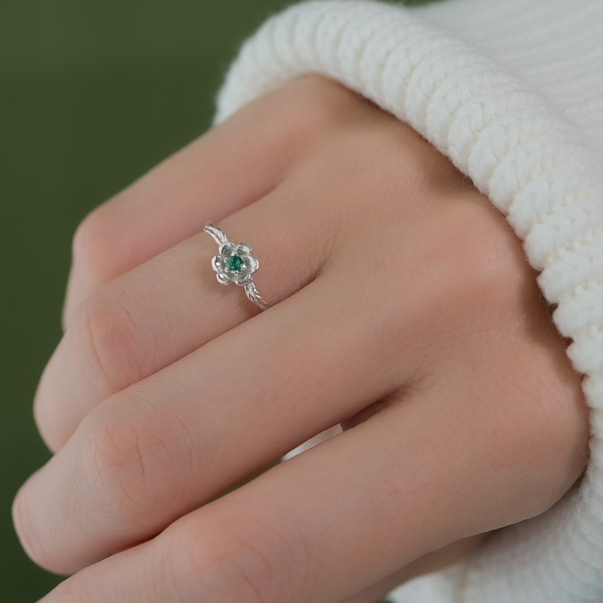 Lily of the Valley Ring