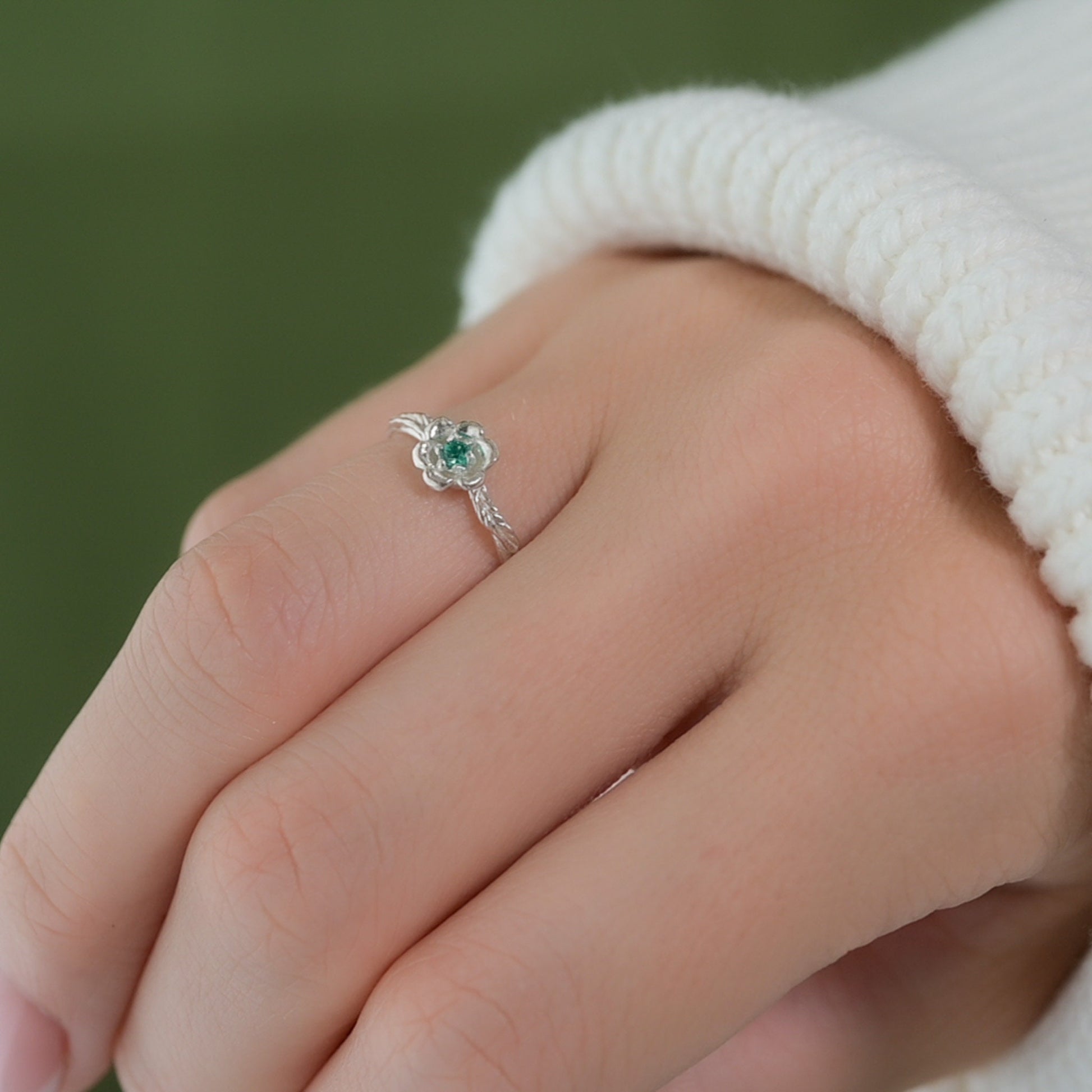 Lily of the Valley Ring