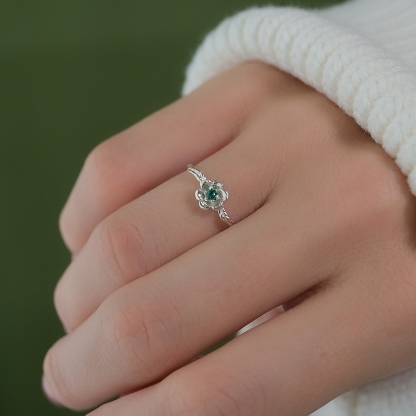Lily of the Valley Ring