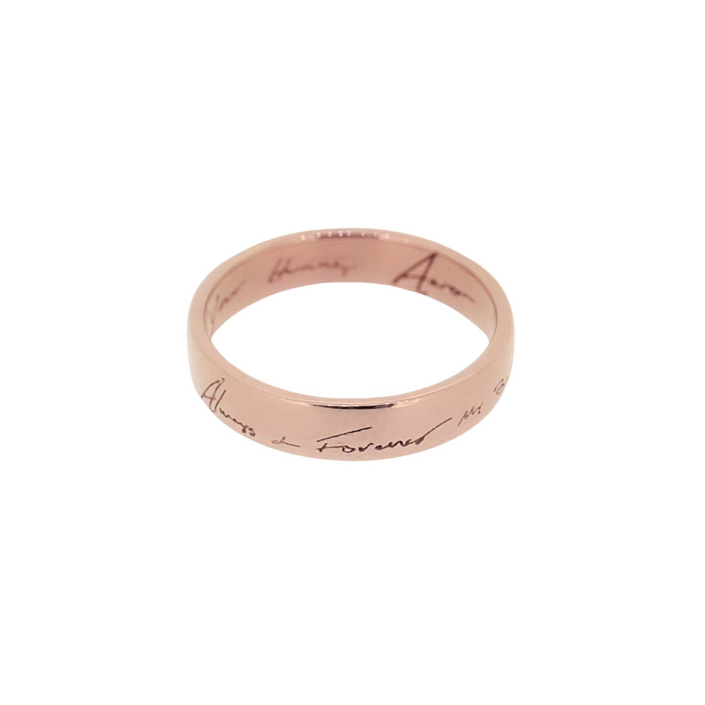 Bespoke Handwriting Ring