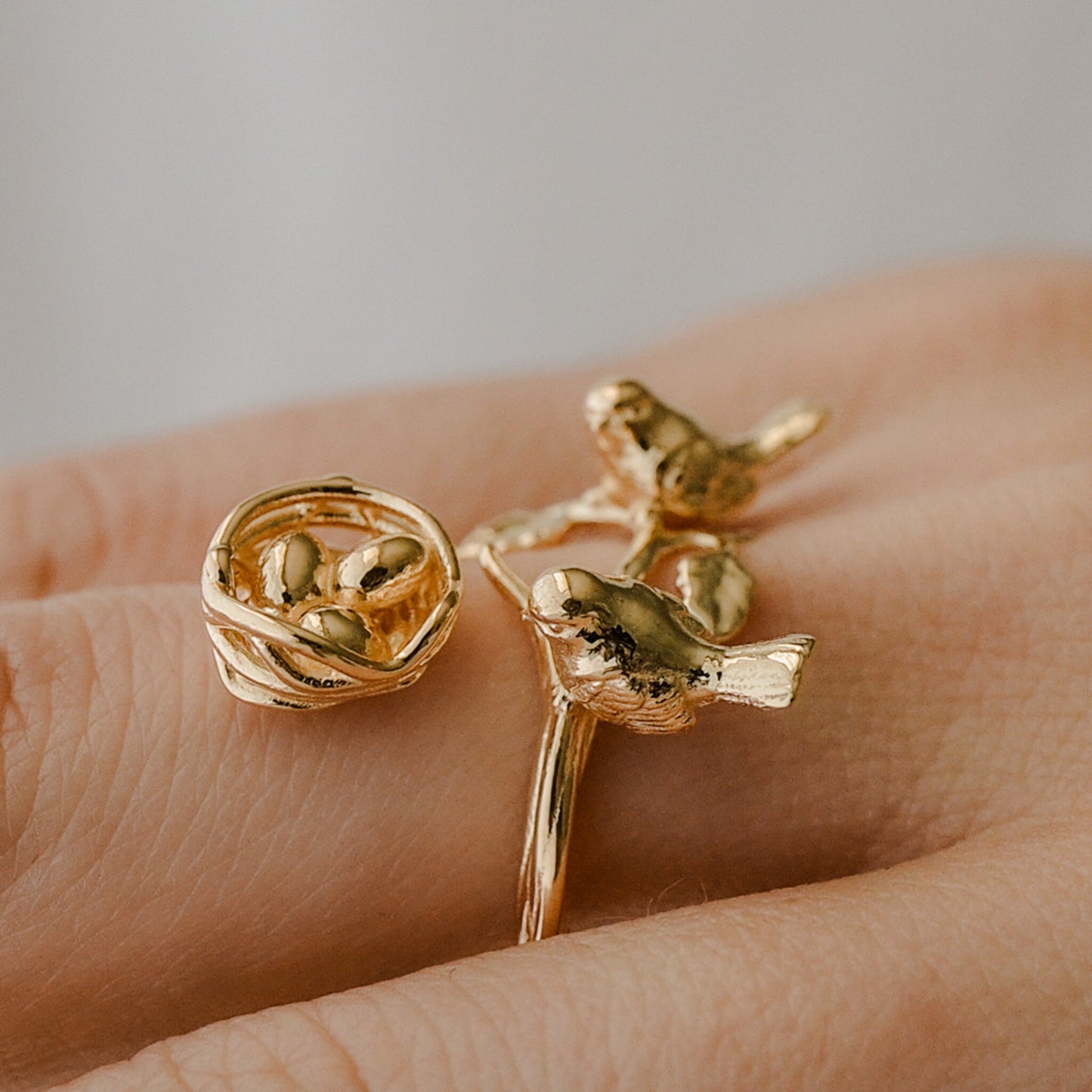 Bird Ring Love Nest