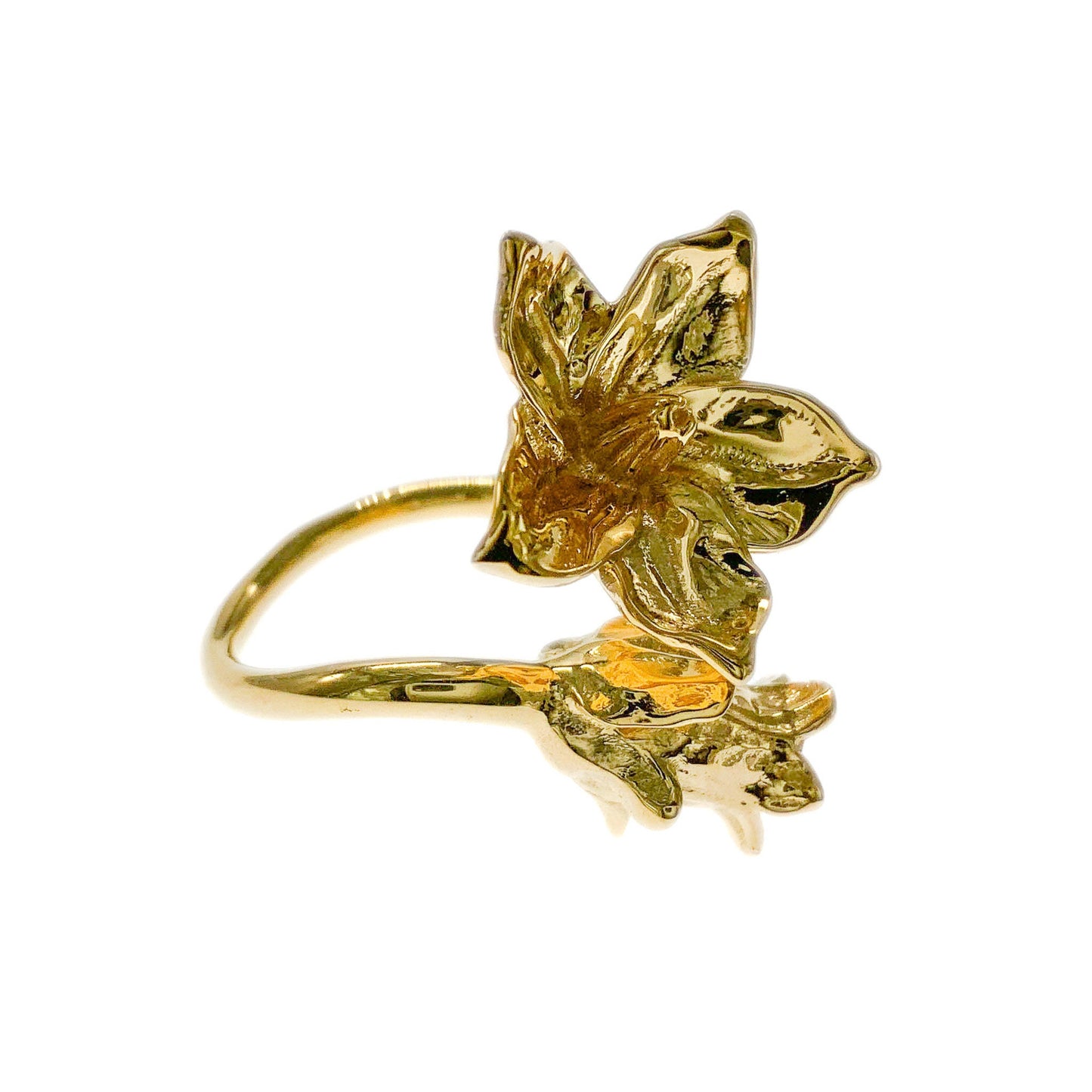 Deadly Nightshade Flower Ring