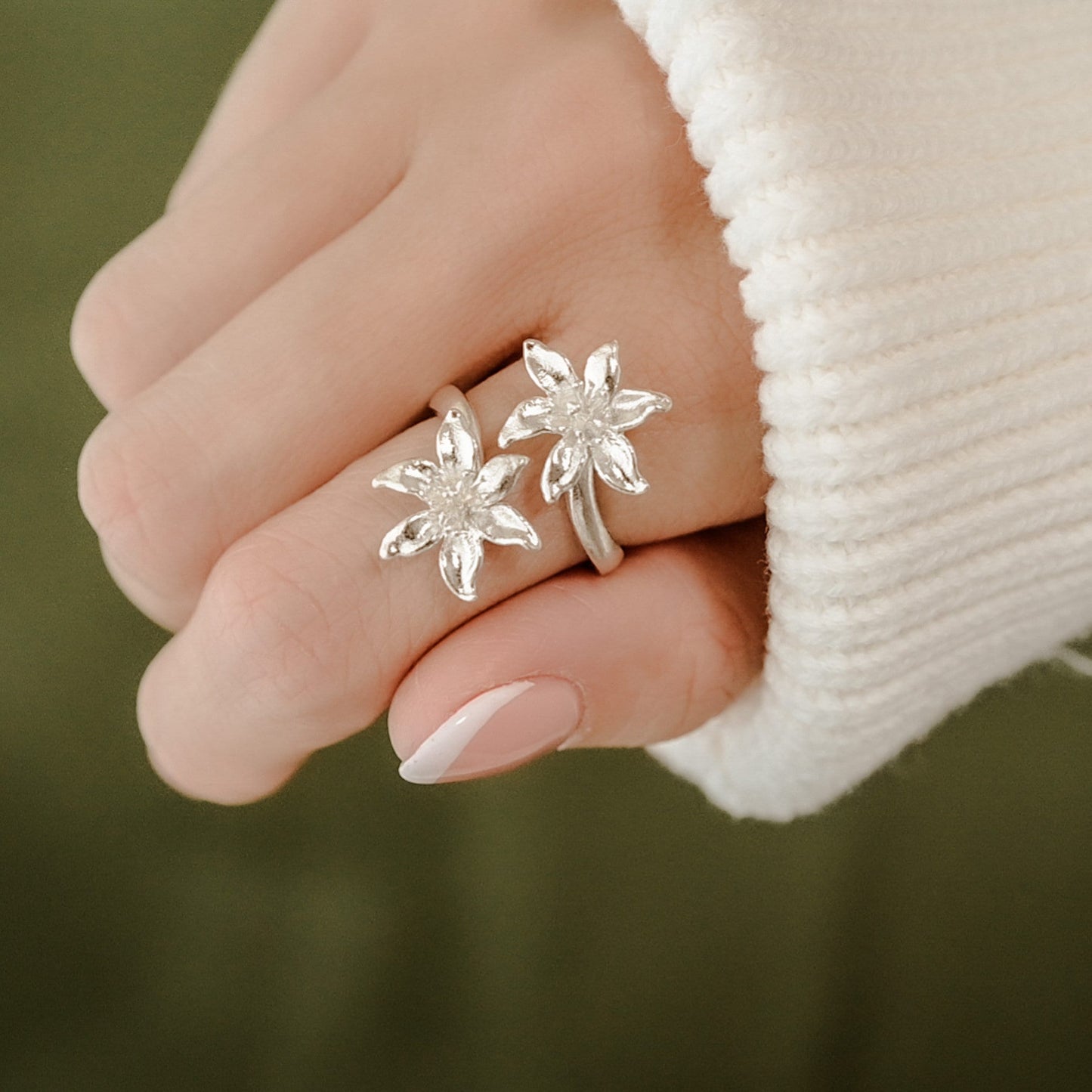 Lily Flower Ring