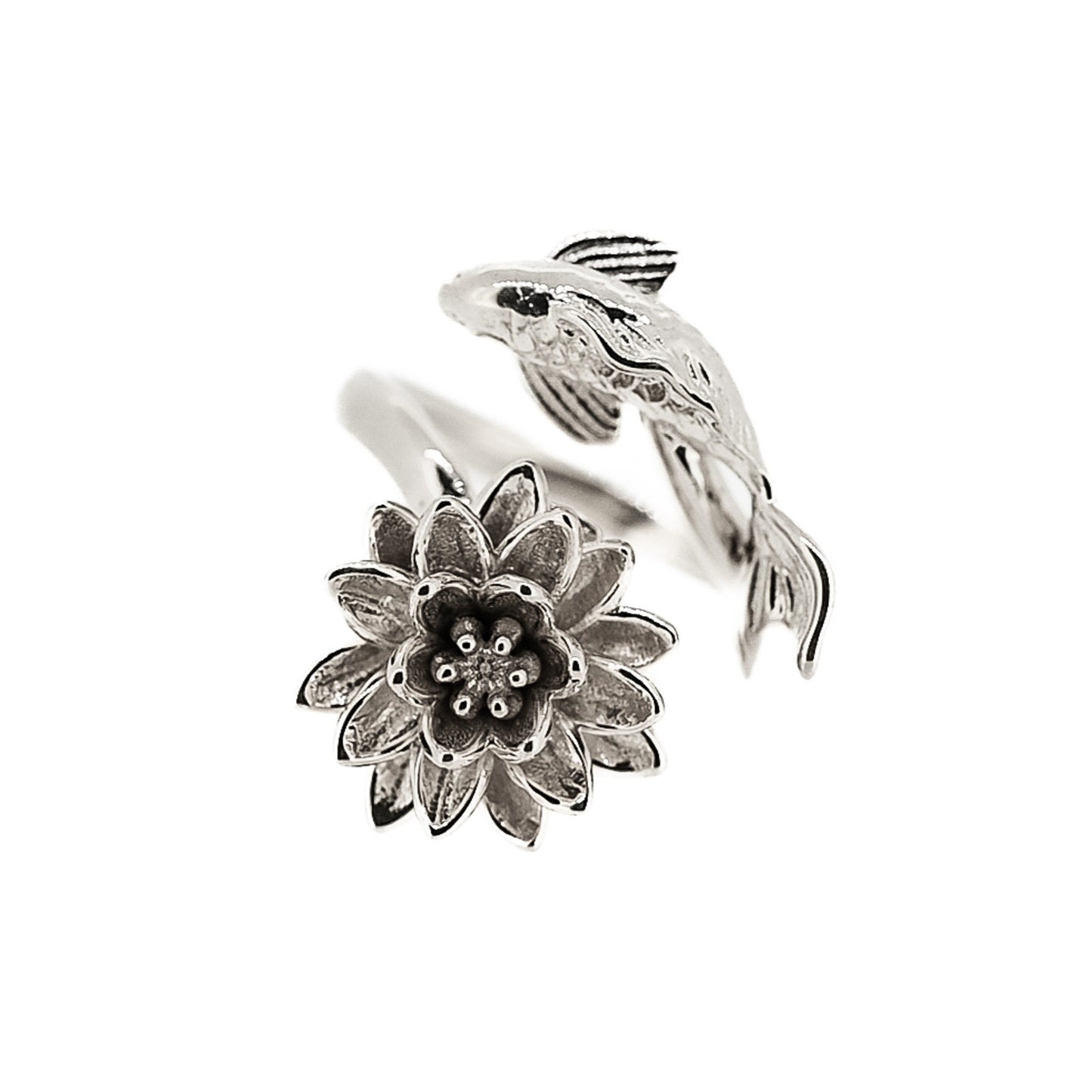 Waterlily and Koi Ring