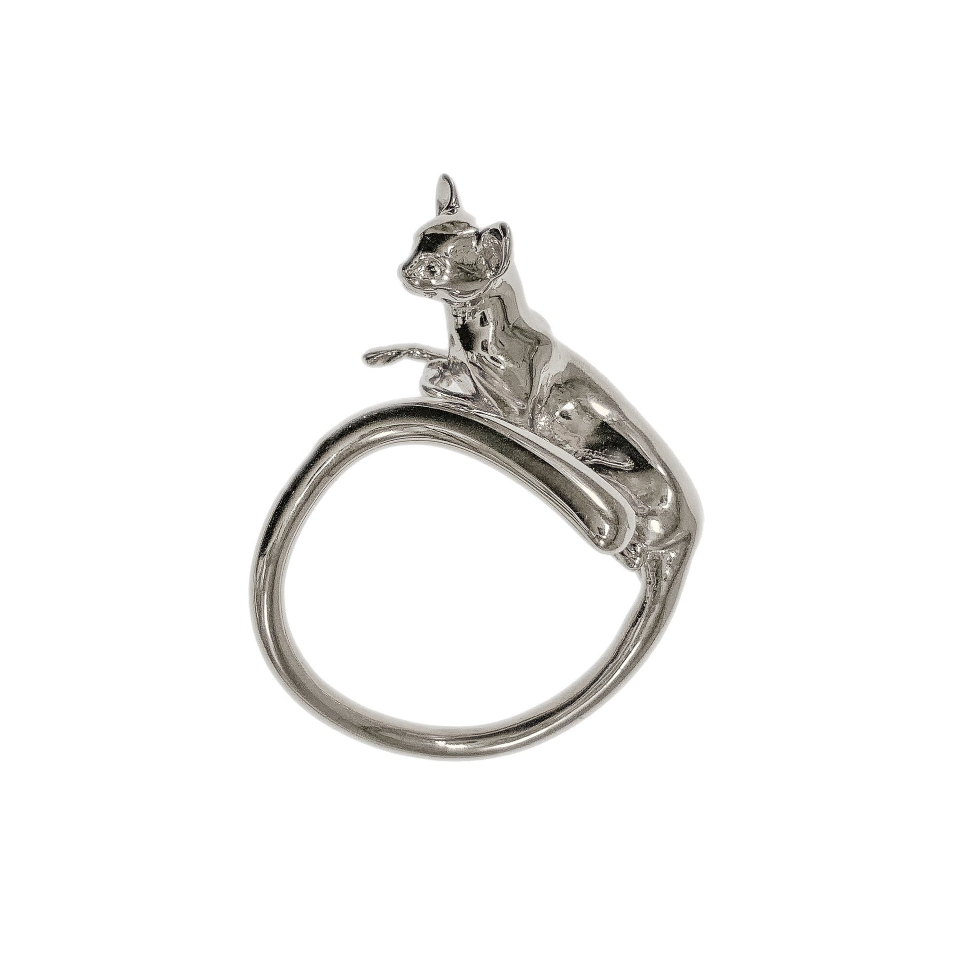 Egyptian Bastet Cat Ring
