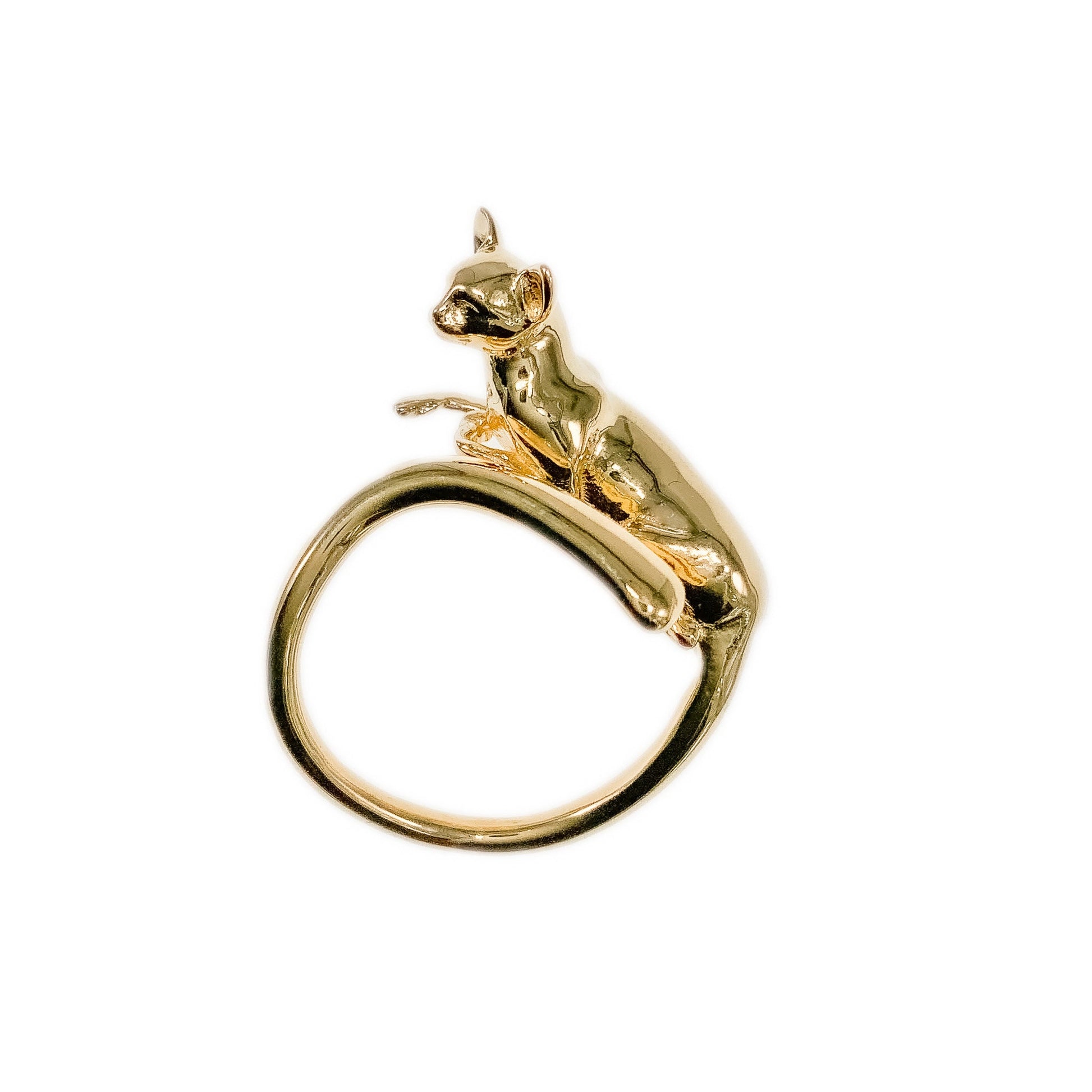 Egyptian Bastet Cat Ring