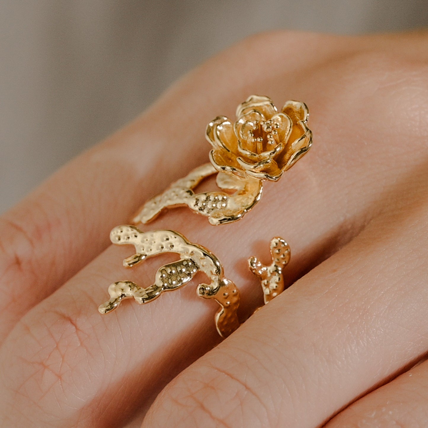 Cactus Rose Ring