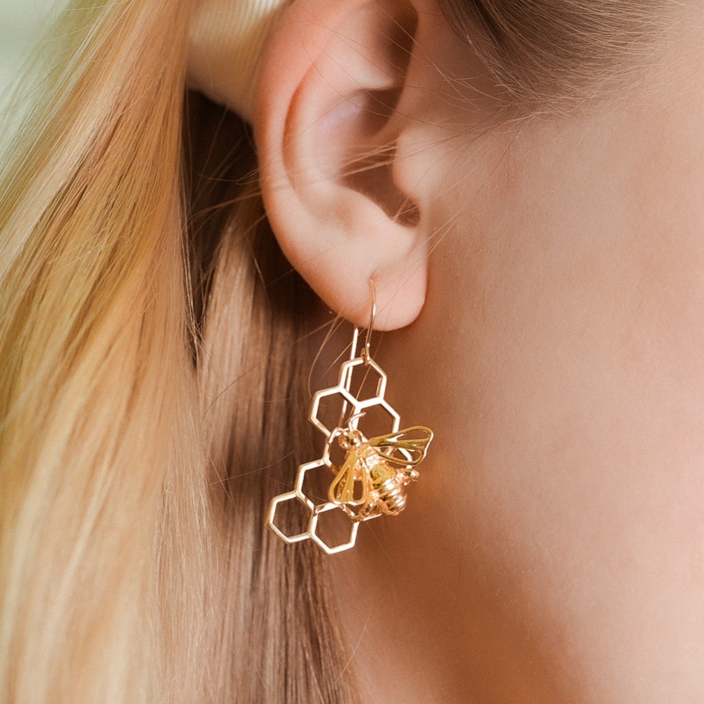 Bee Earrings