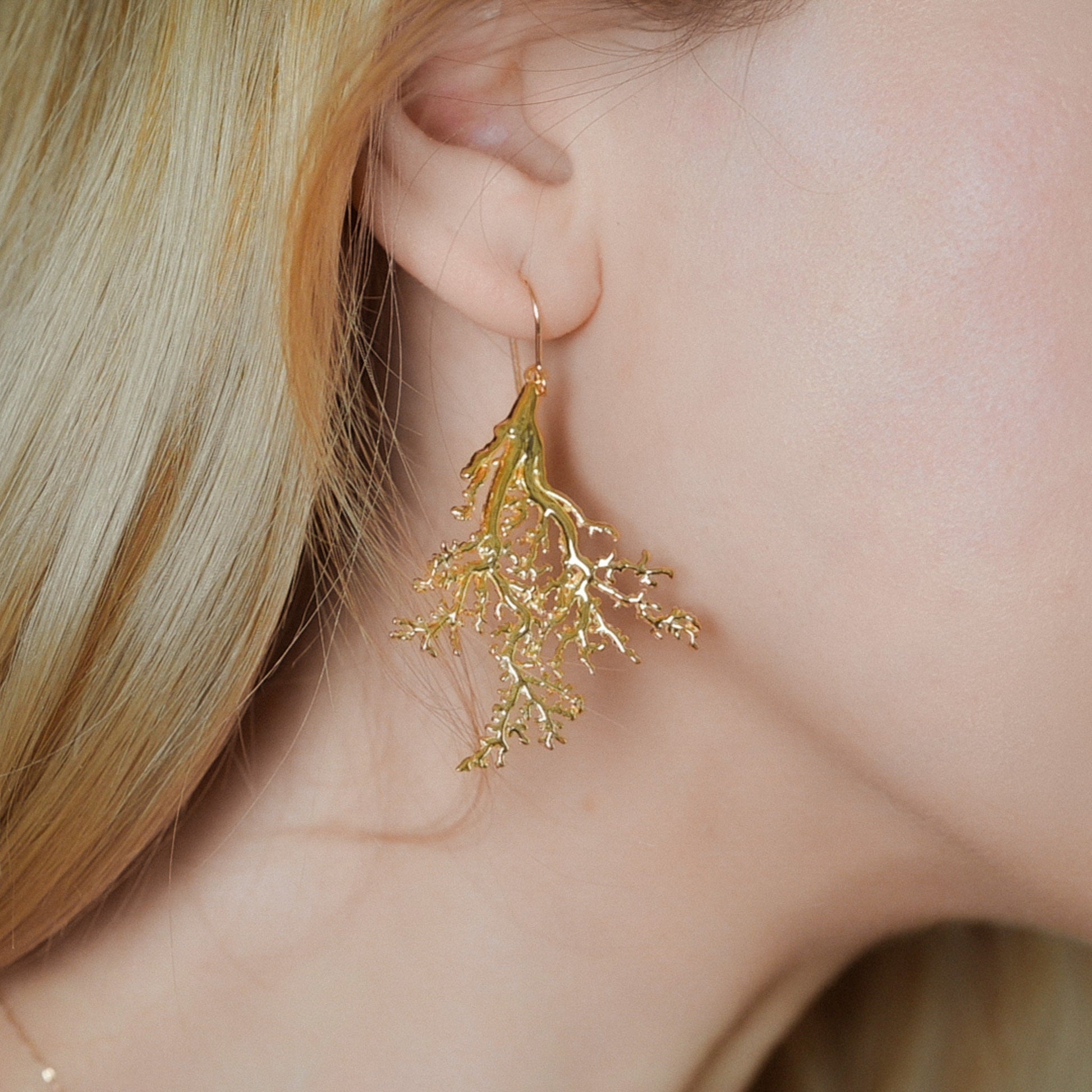 Ocean Coral Earrings