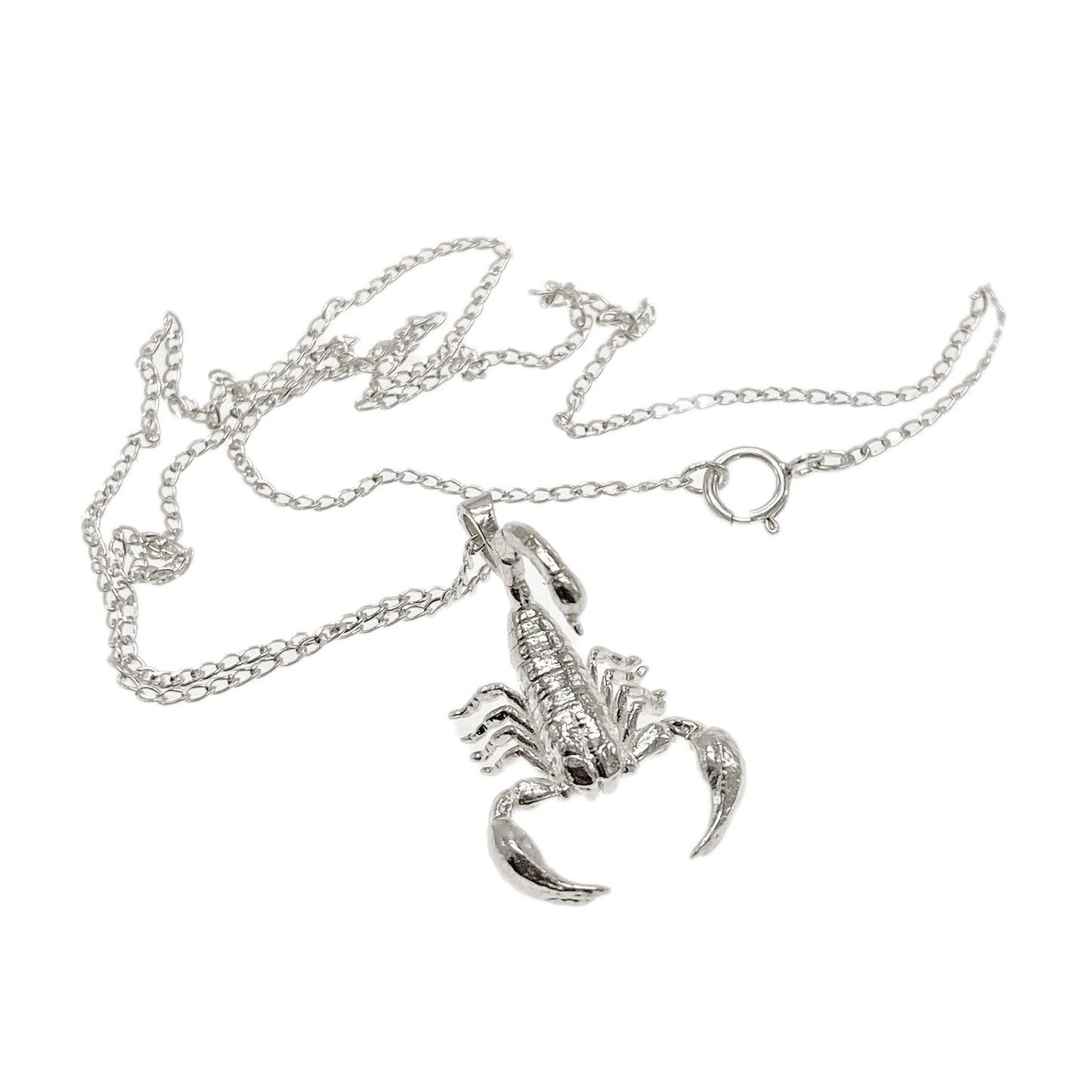 Scorpion Pendant Only: 14k Gold Plate, Sterling Silver, Vermeil