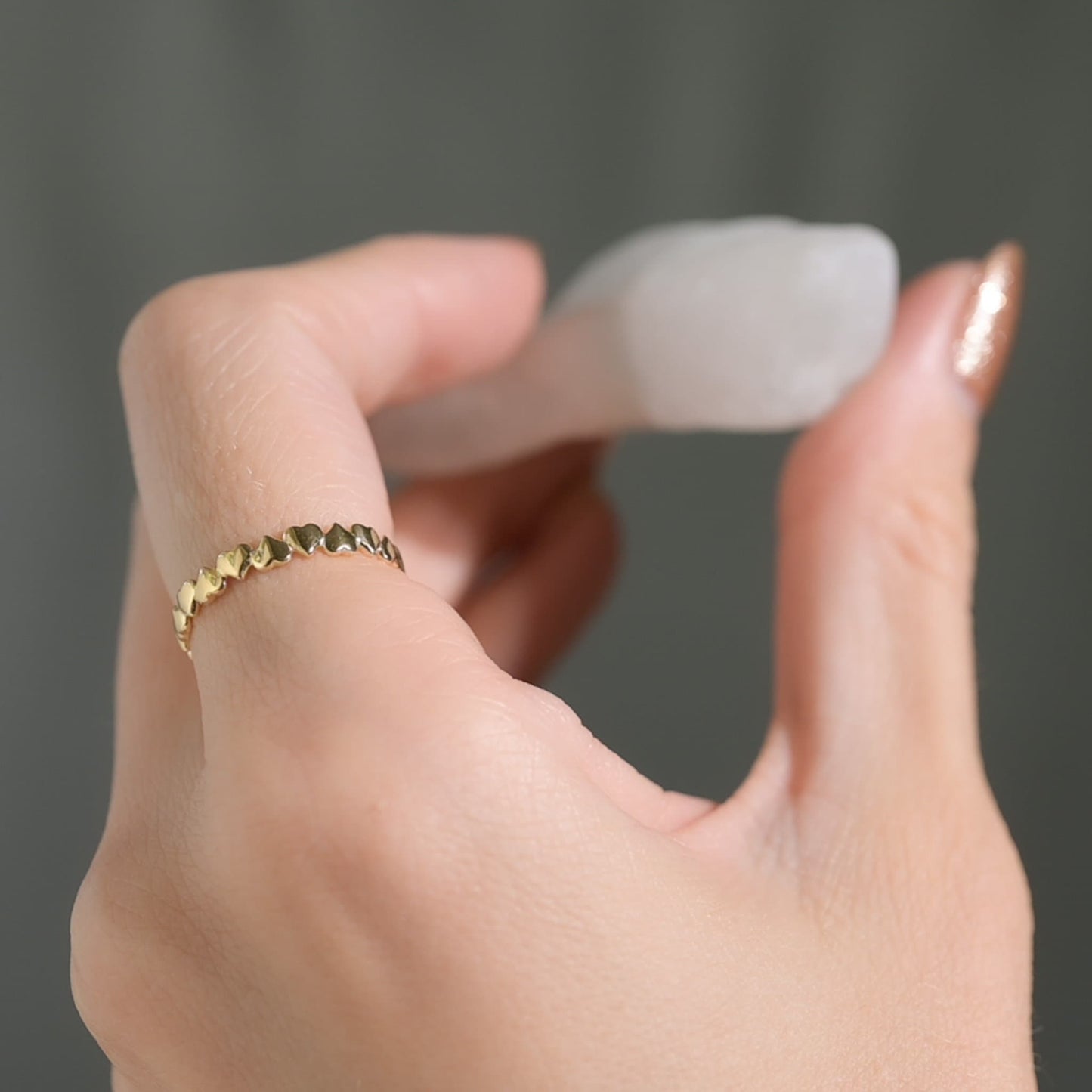 Dainty Heart Ring
