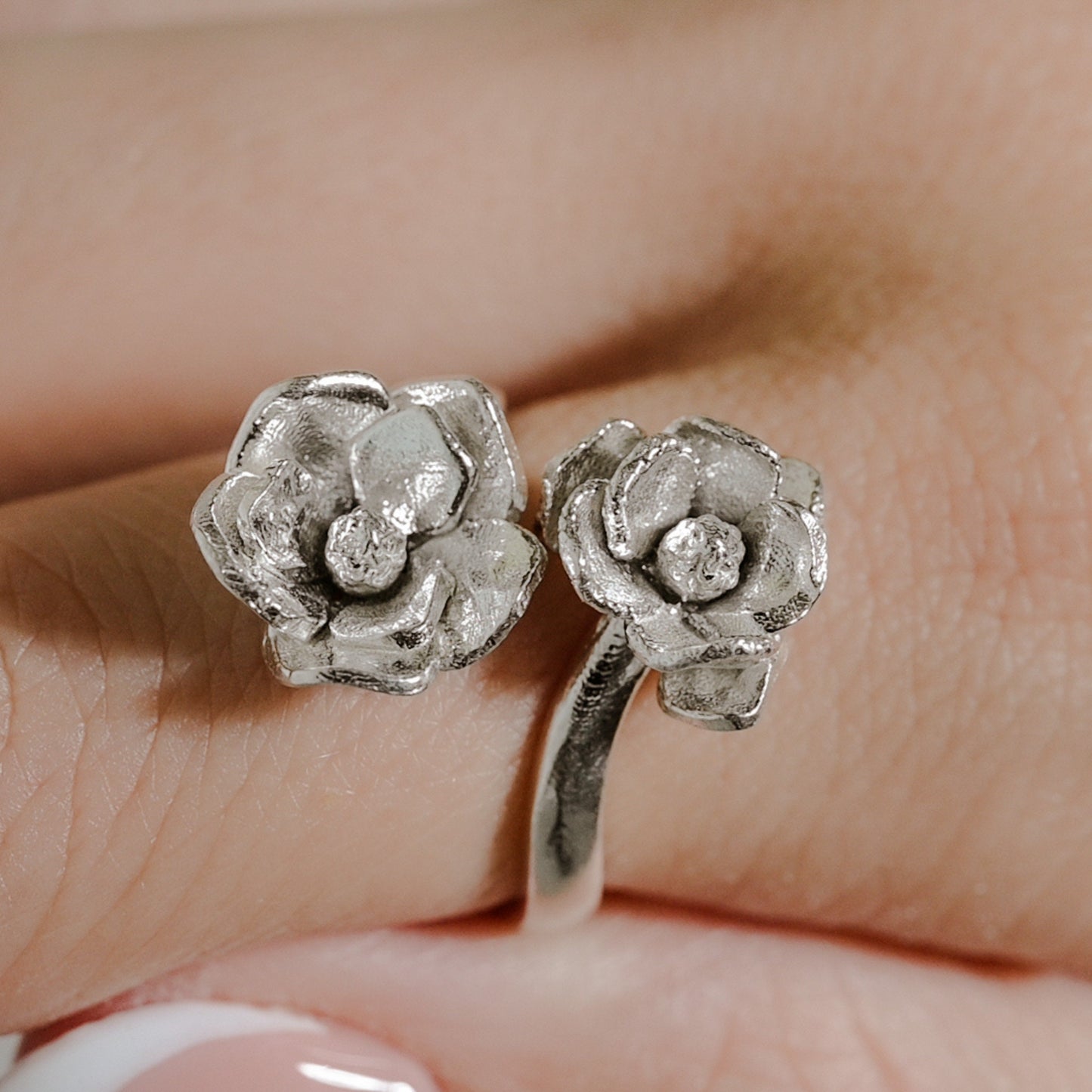 Magnolia Flower Ring