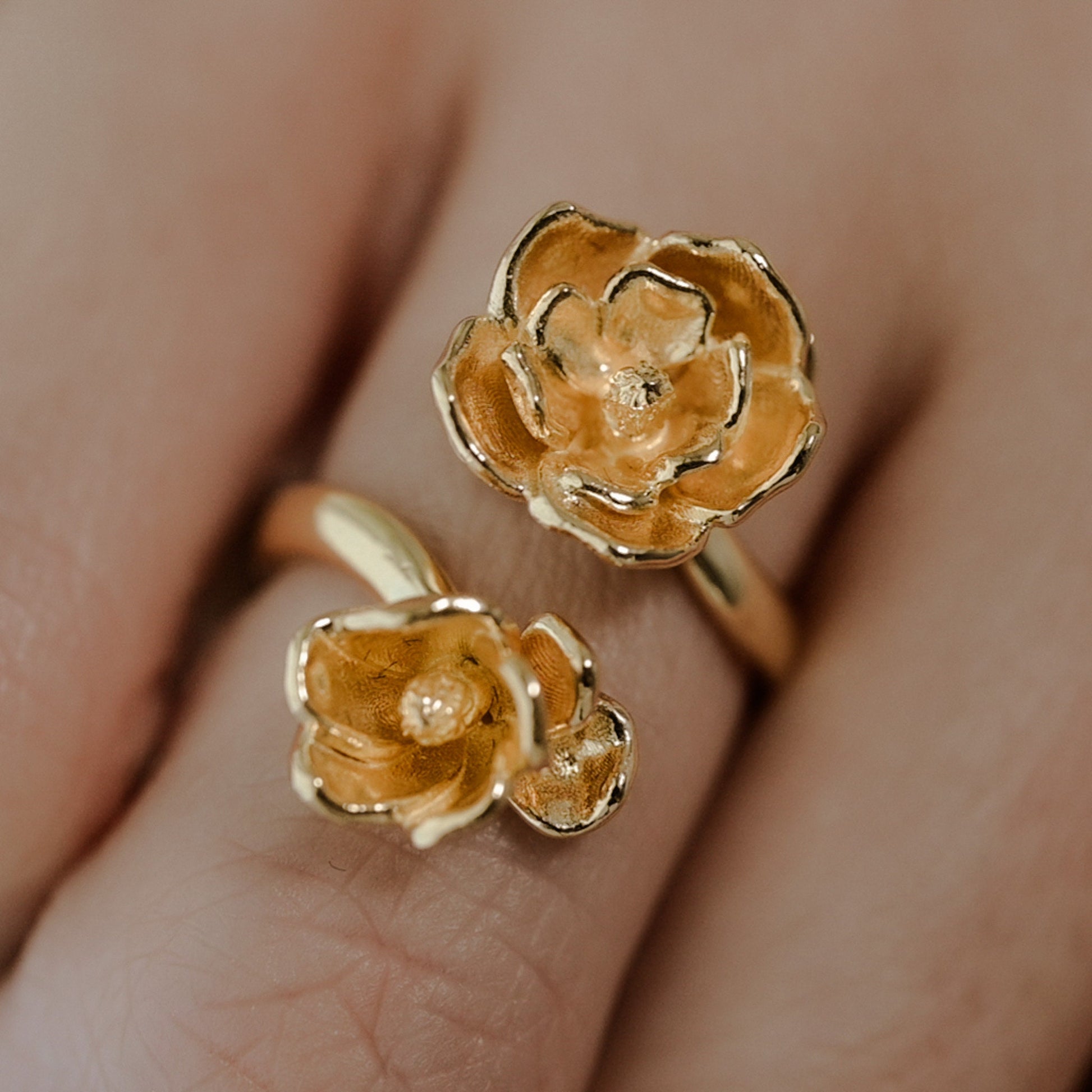 Magnolia Flower Ring