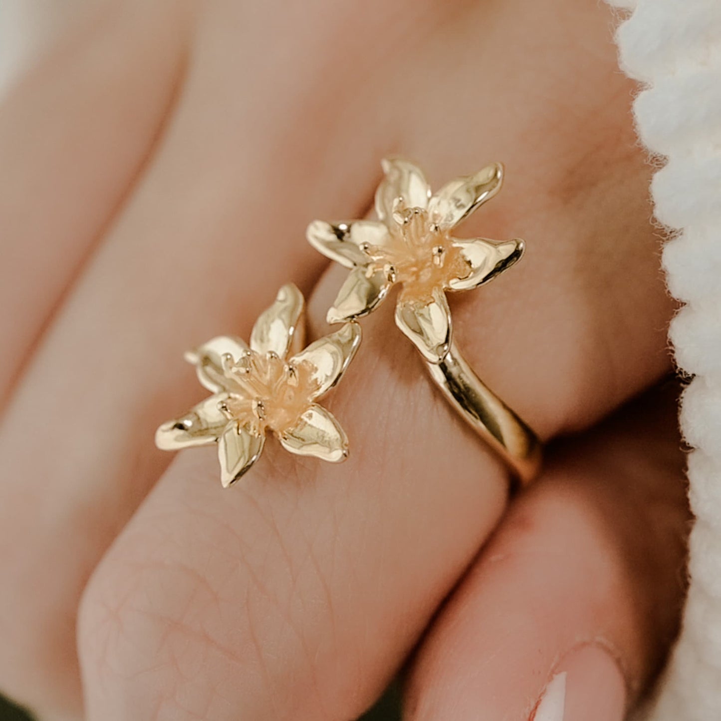 Lily Flower Ring