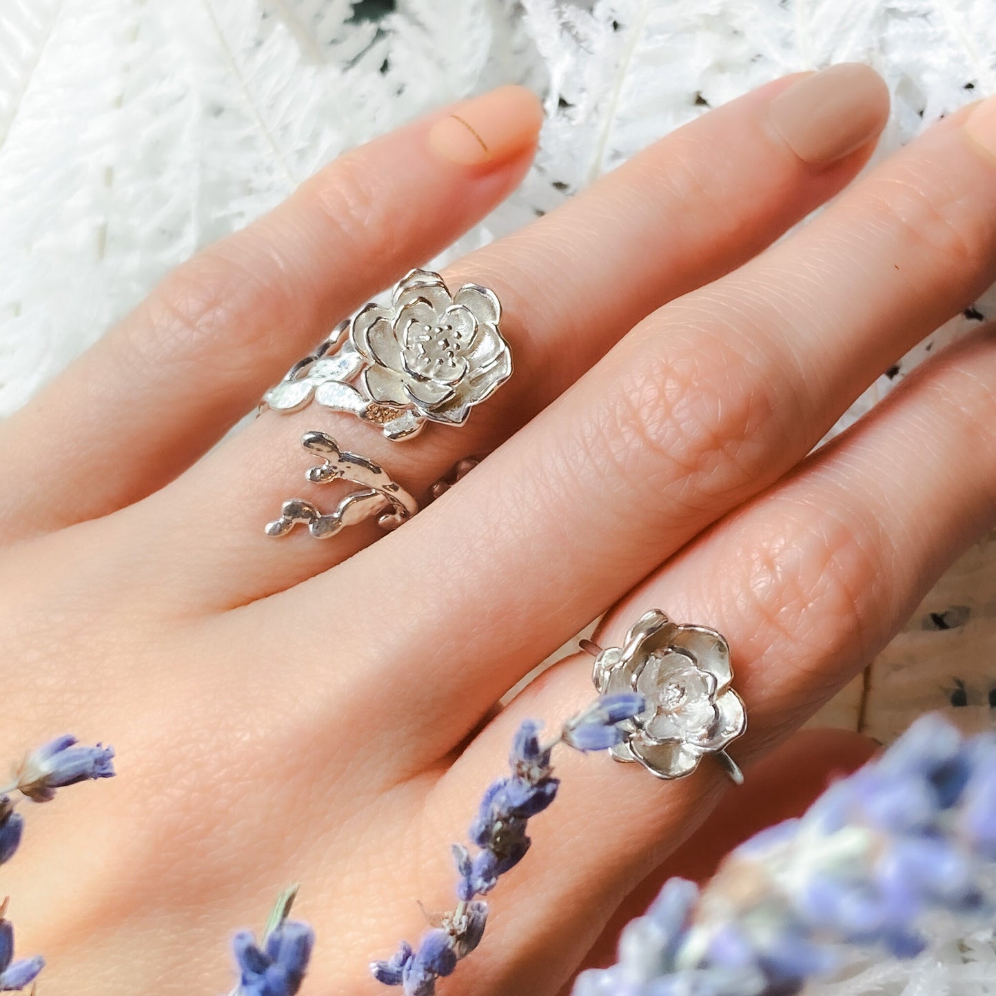 Cactus Rose Ring