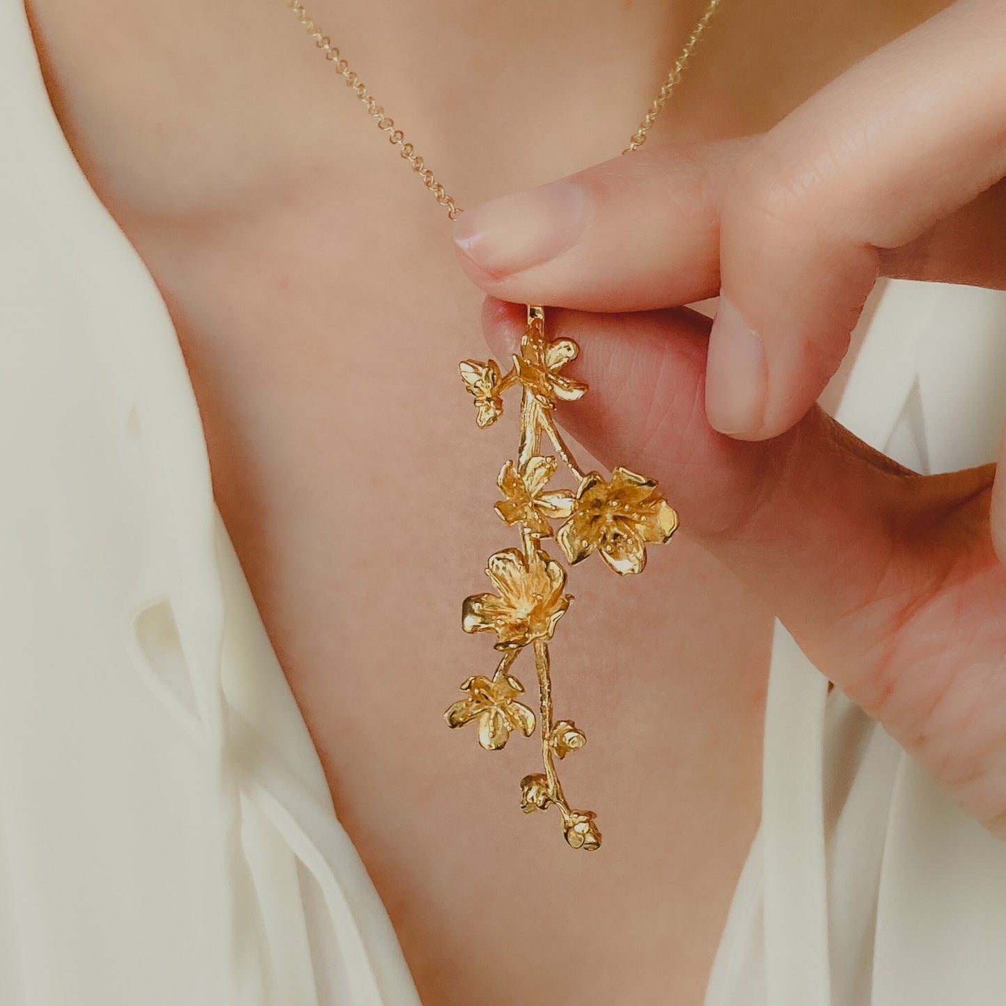Cherry Blossom Necklace