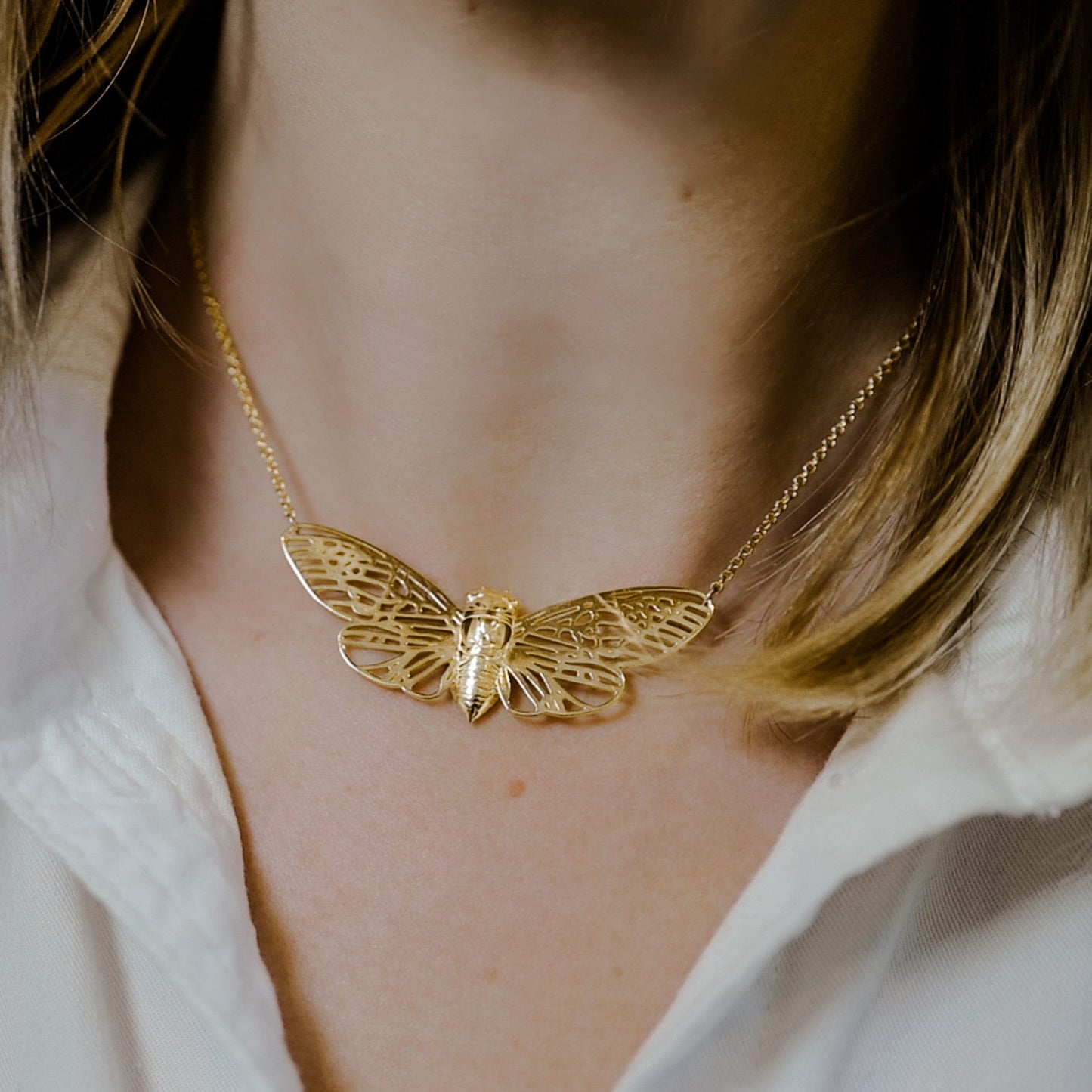 Cicada Necklace