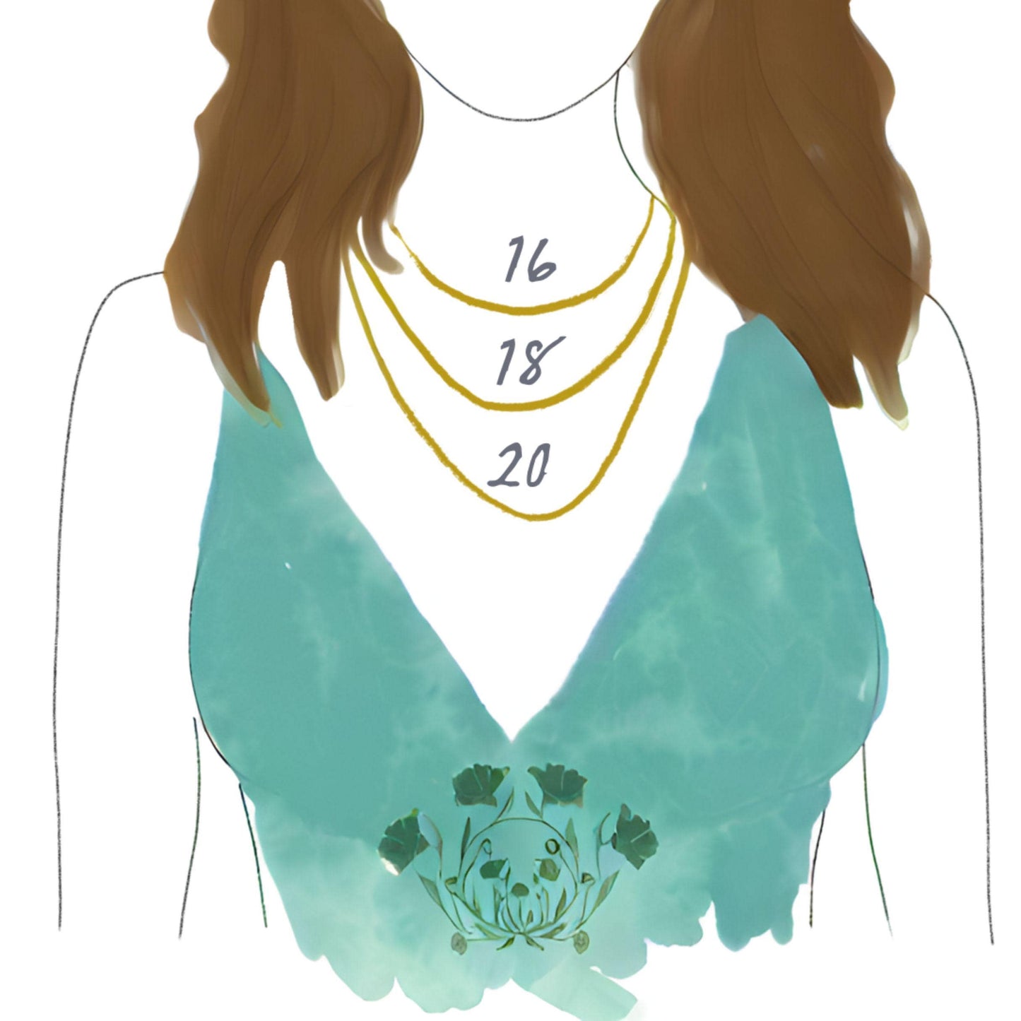 Poppy Flower Necklace - 14K Gold Plate with a Beaded Gold Filled chain- Personalized Jewelry - August Peridot Birth Month Flower Gift