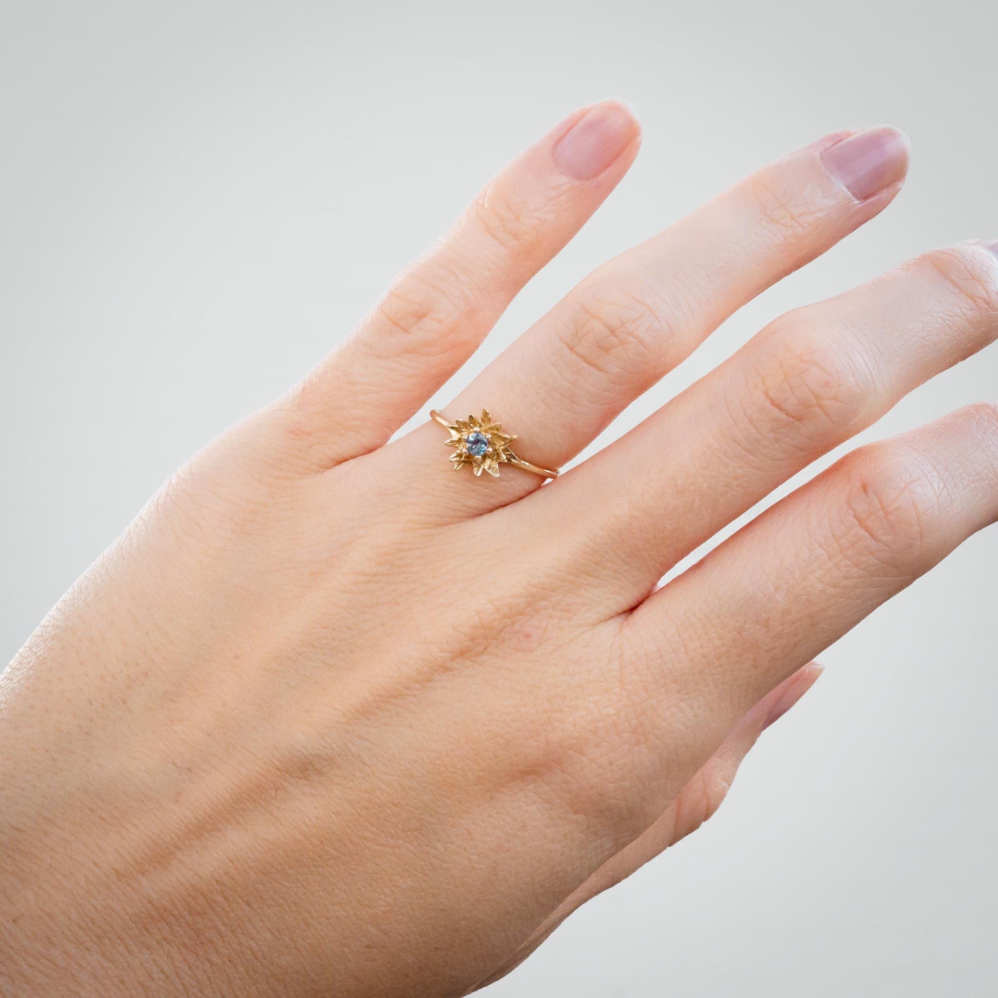 Poinsettia Ring