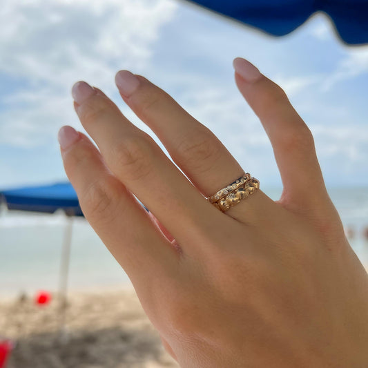 14K Gold Diamond Band – Natural Diamonds, Sizes 4-8.5, Custom Engraving