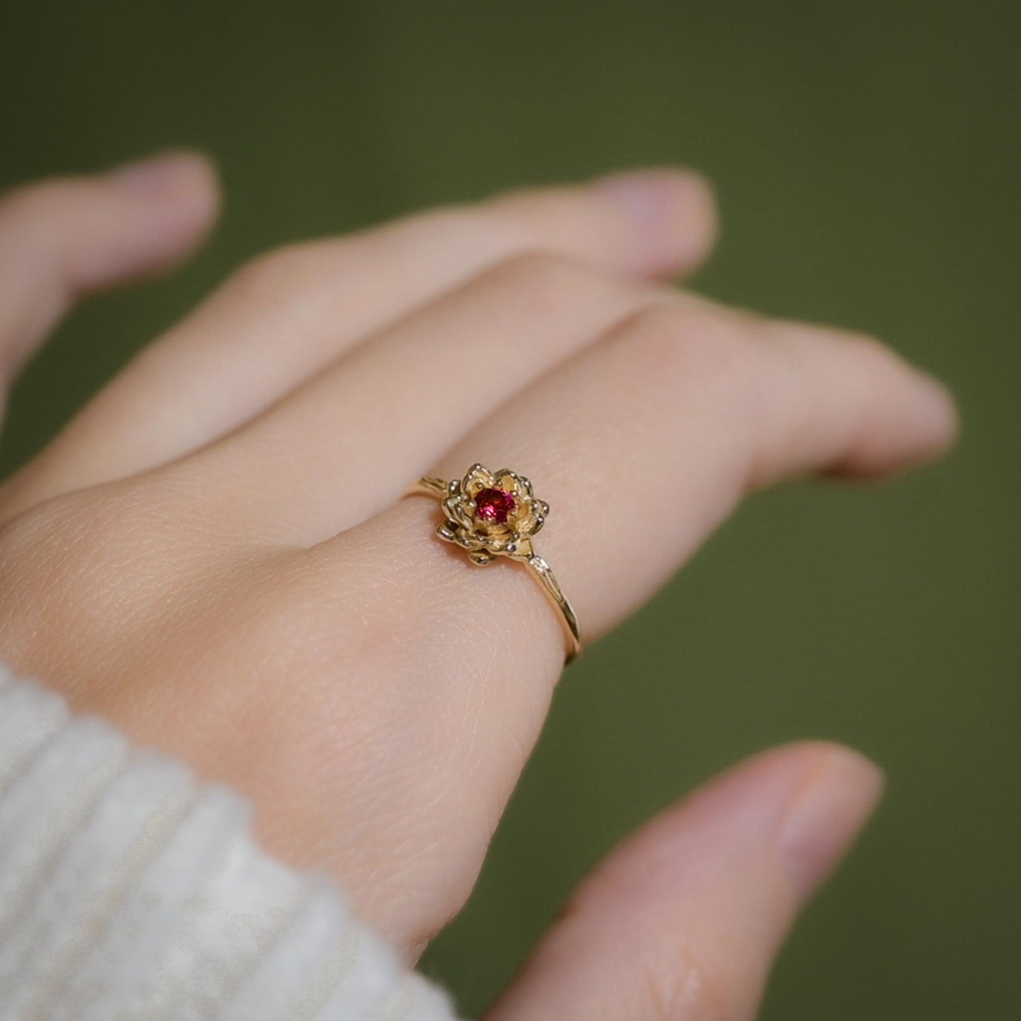 Water Lily Ring