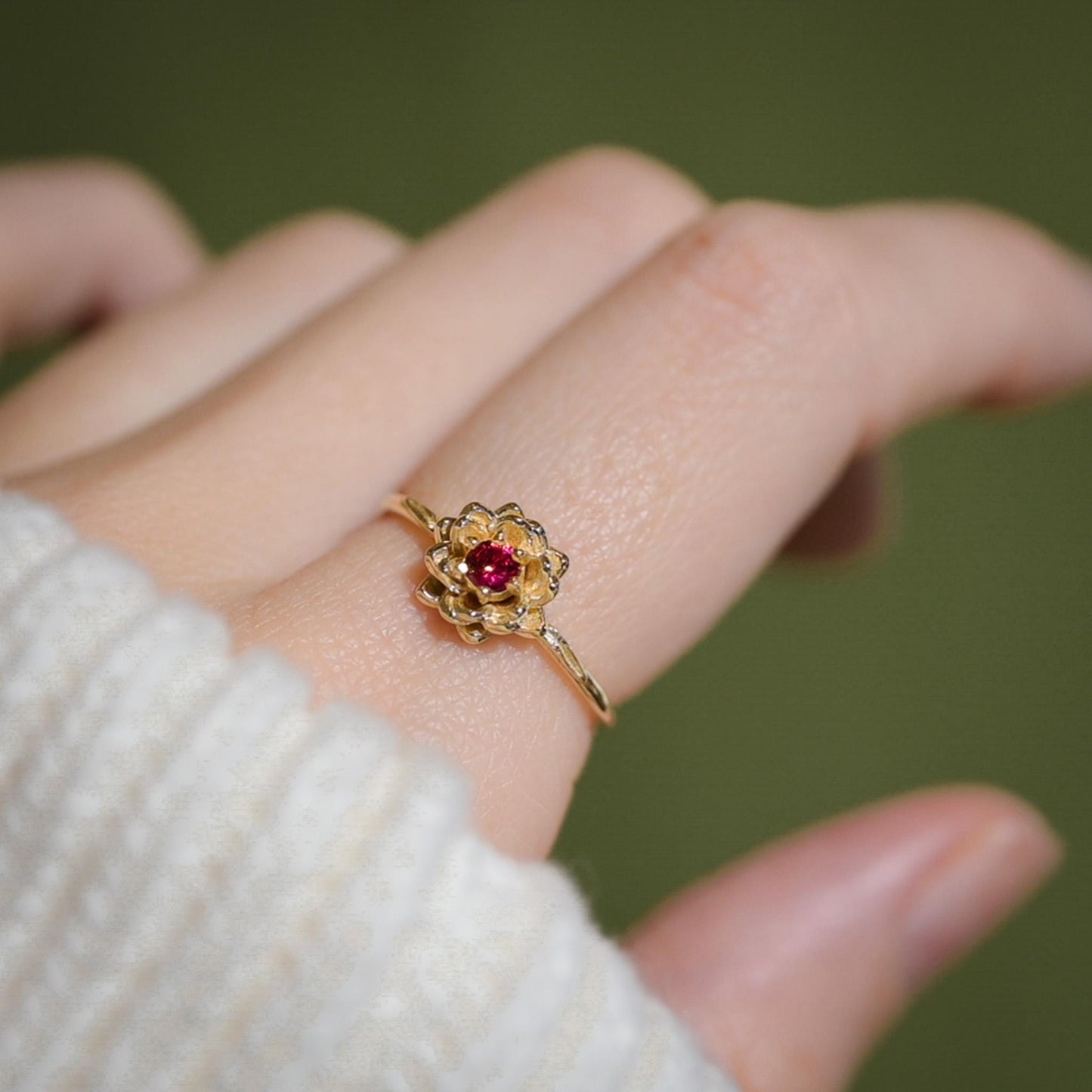 Water Lily Ring