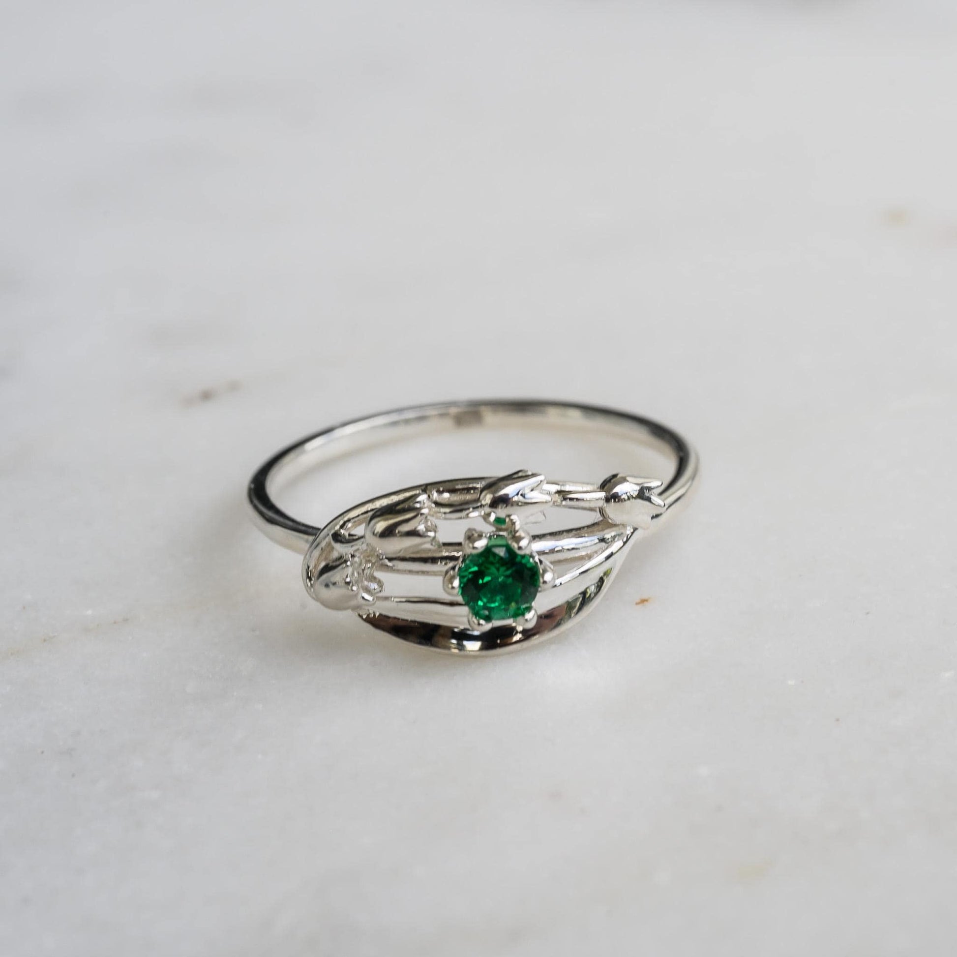 Lily of the Valley Ring
