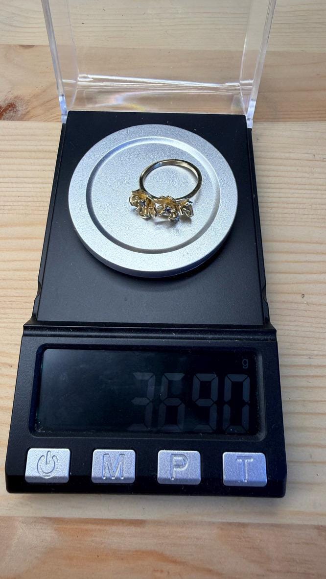 Cherry Blossom Ring - Size 6