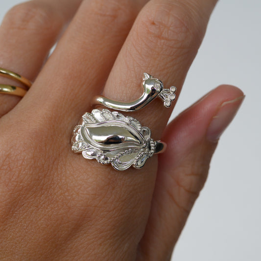 RESERVED  Custom Silver Ring