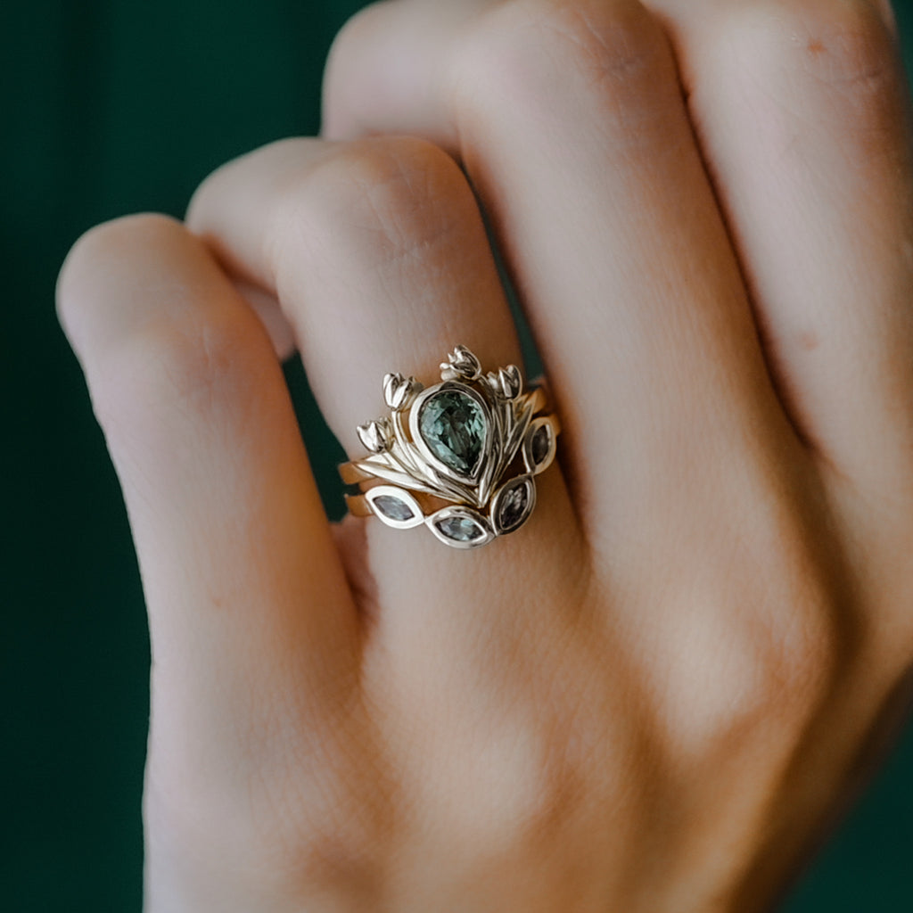 Diseño de anillo de compromiso personalizado