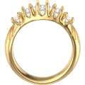 RESERVED Custom 5-stone engagement ring