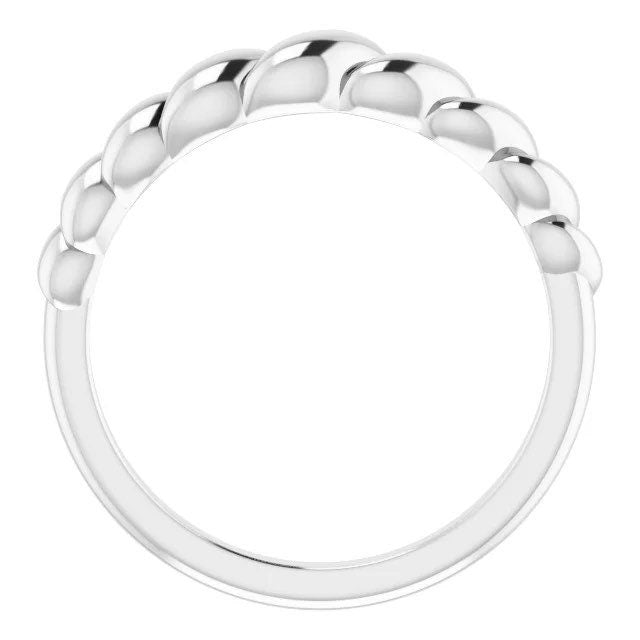 Rope Croissant Ring
