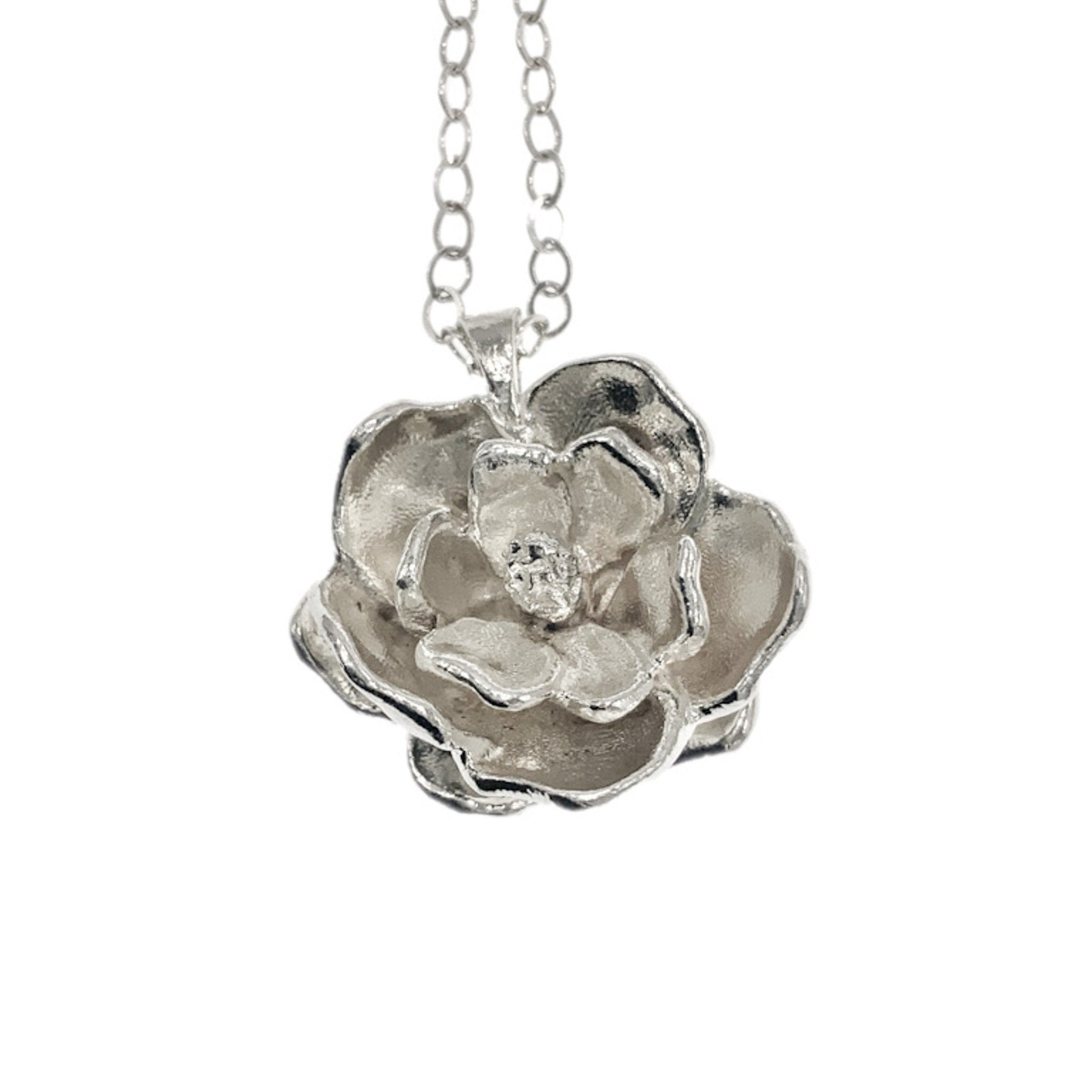 Magnolia Flower Necklace