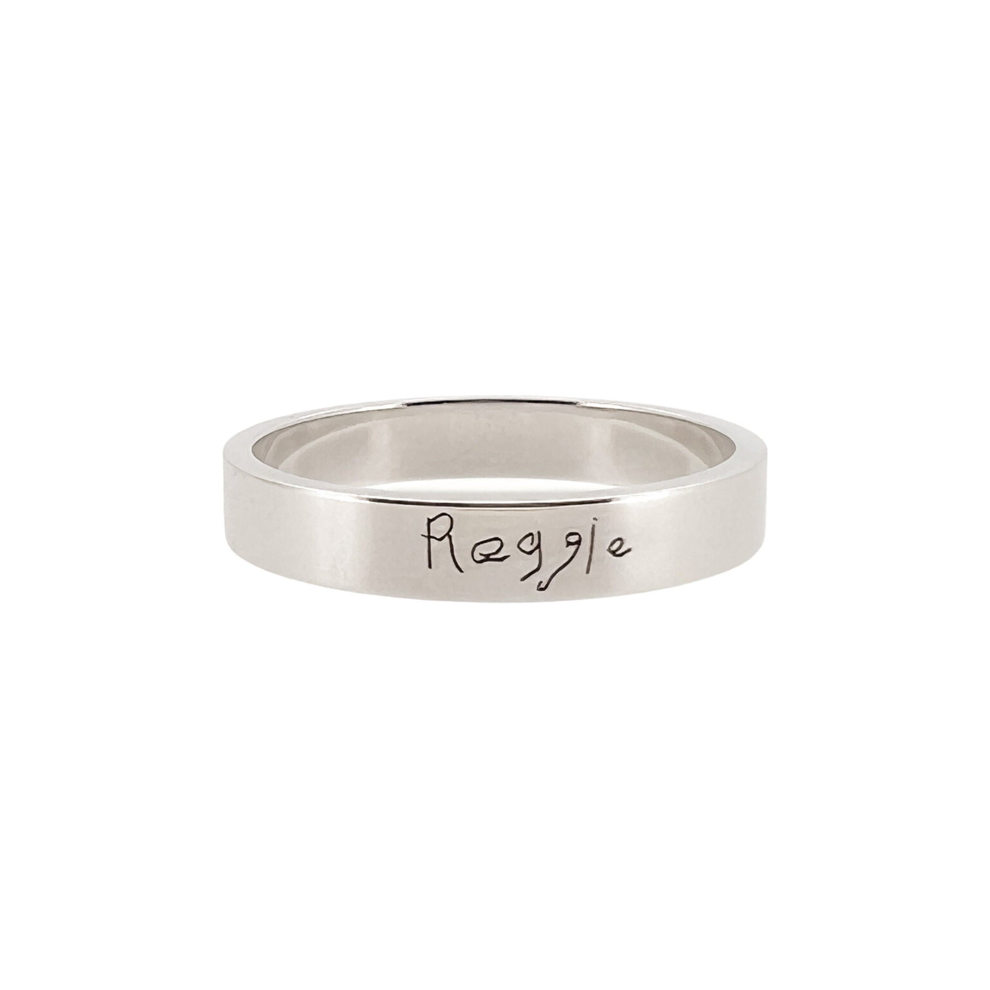 Bespoke Handwriting Ring