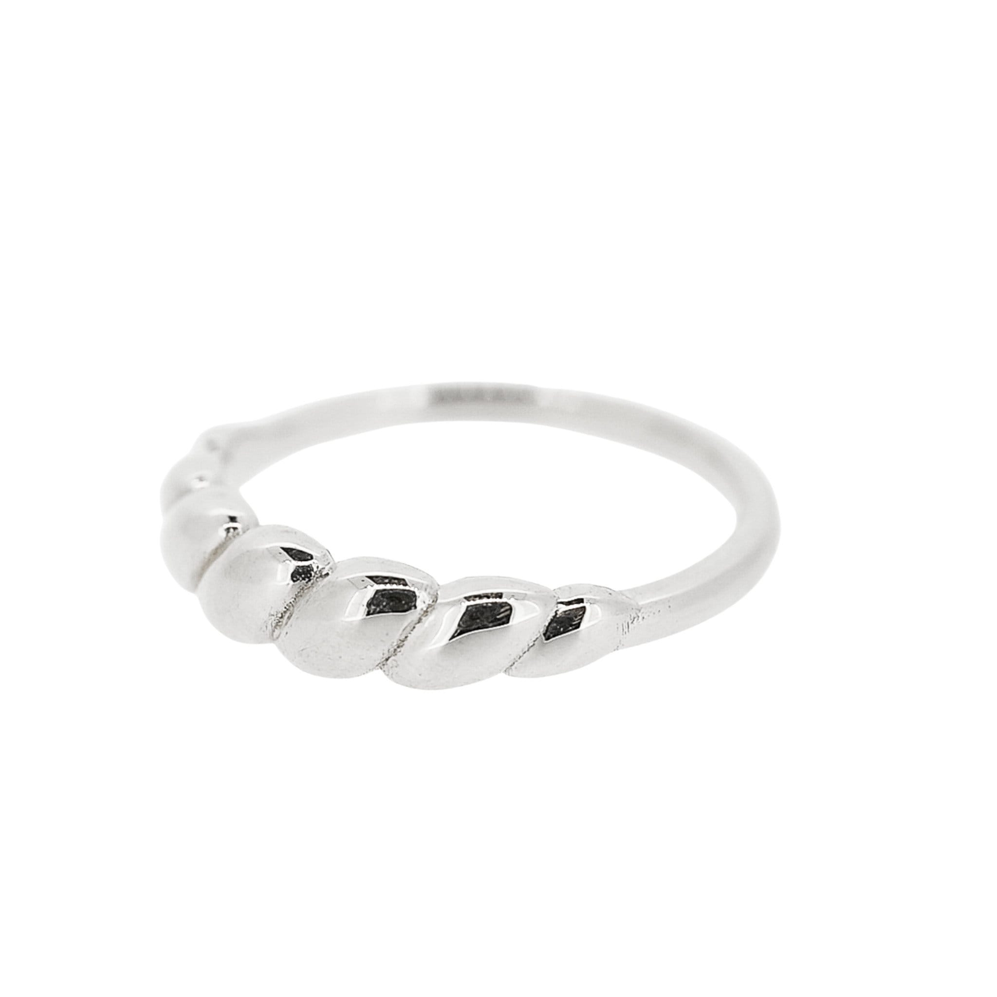 Rope Croissant Ring