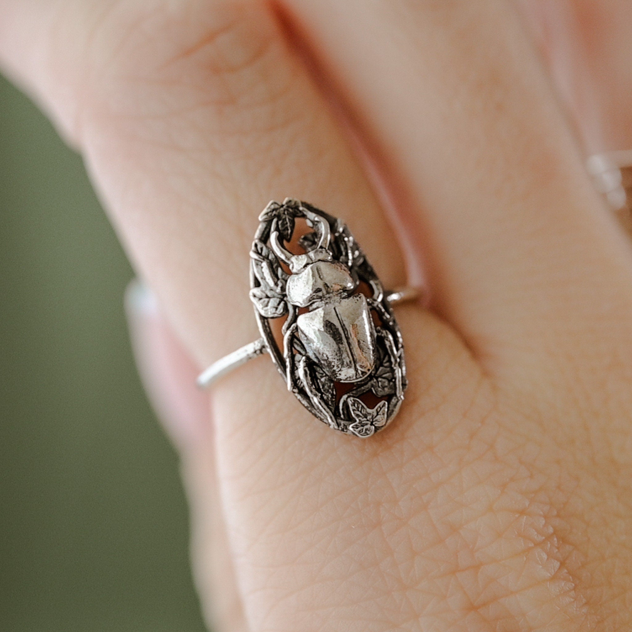 Stag Beetle Ring