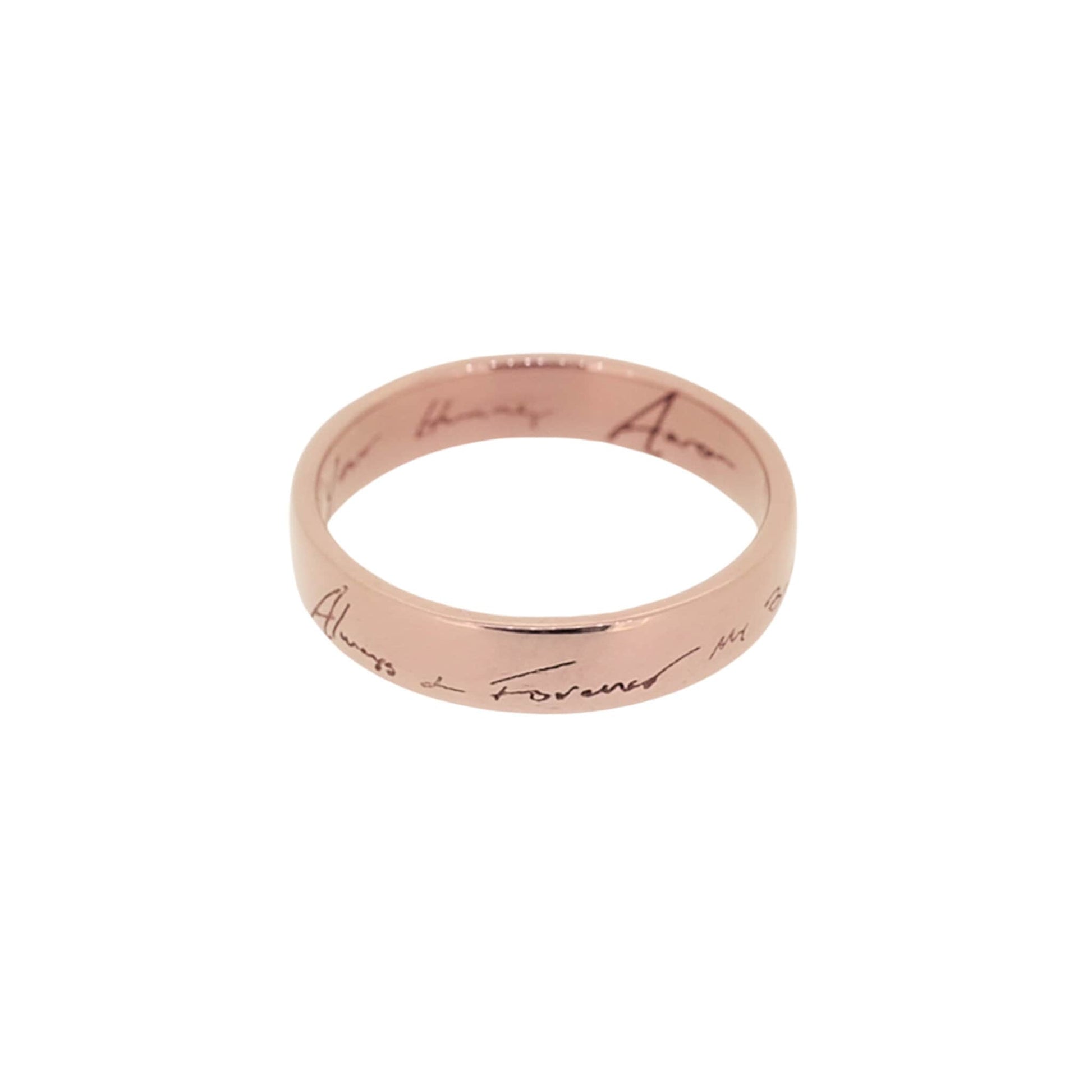 Bespoke Handwriting Ring