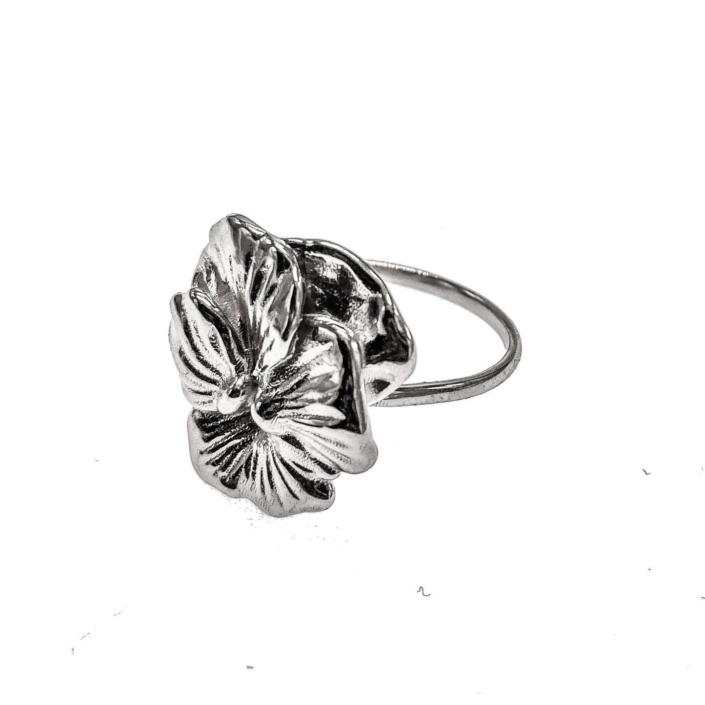 Pansy Flower Ring