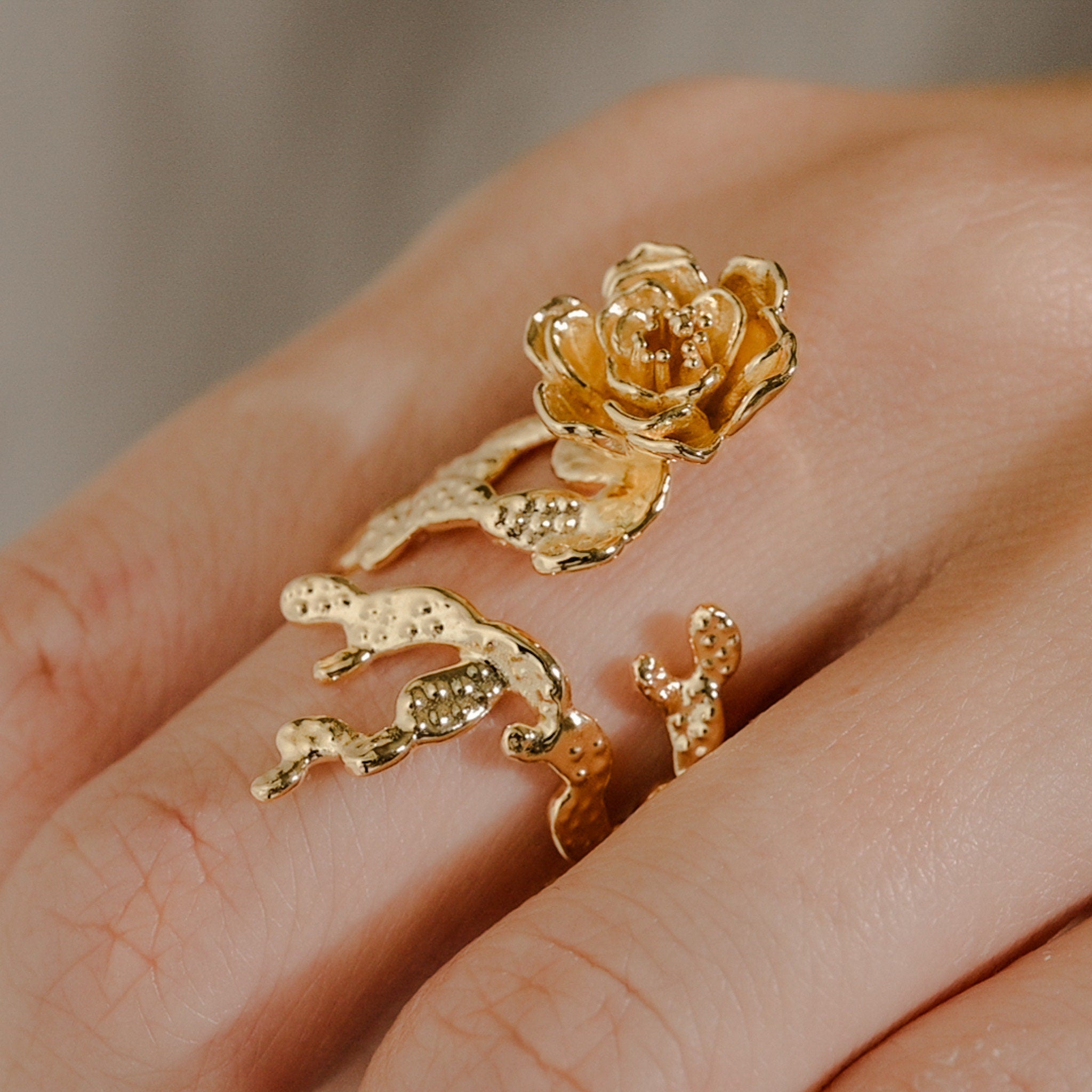Cactus Rose Ring