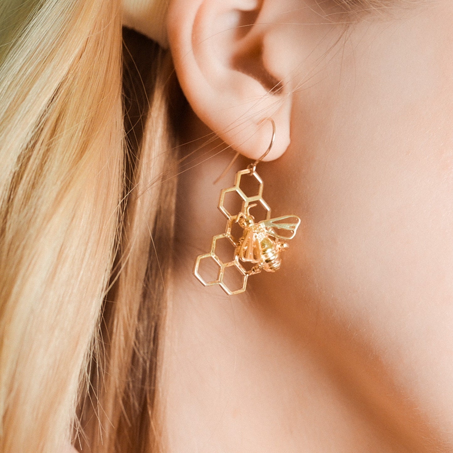 Bee Earrings