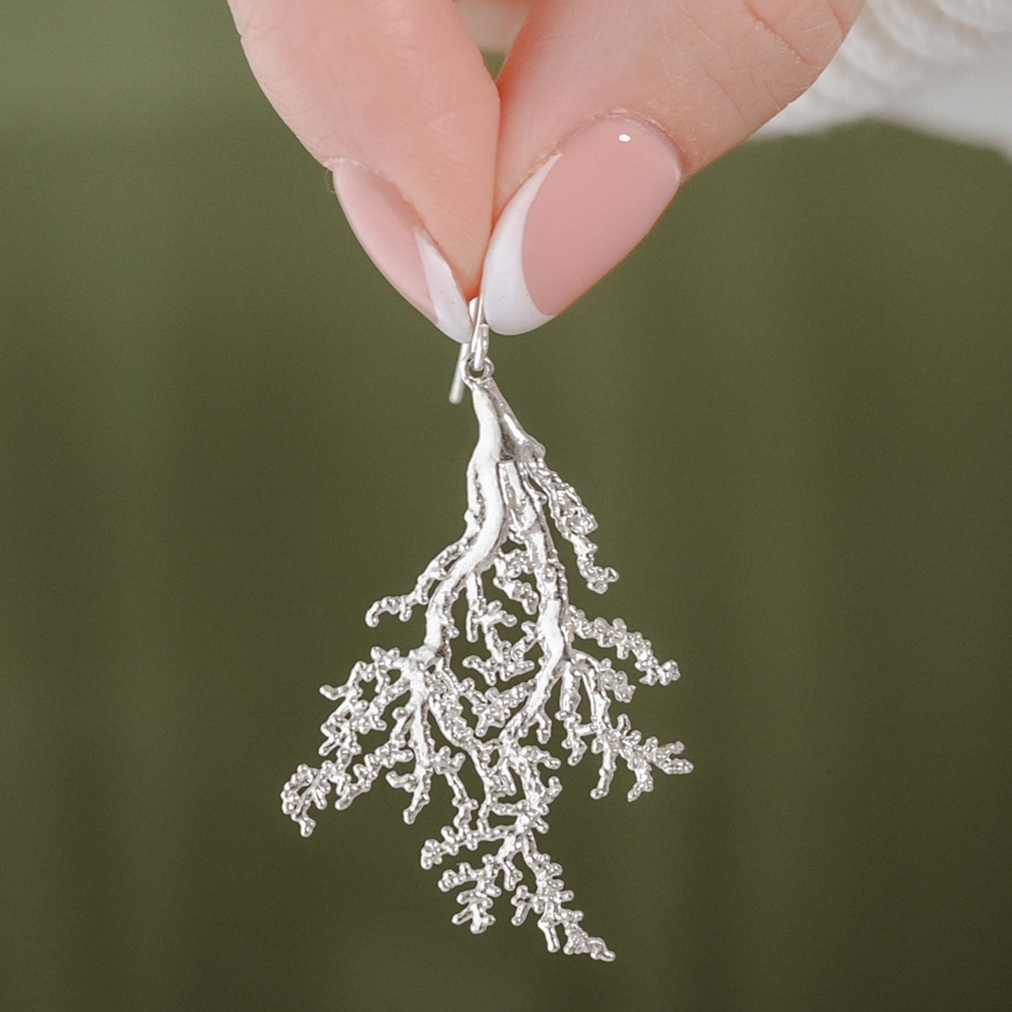 Coral Earrings