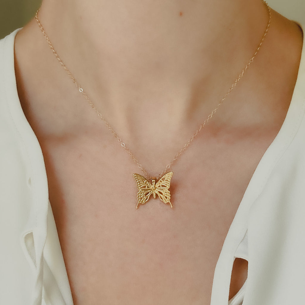 Swallowtail Butterfly Necklace