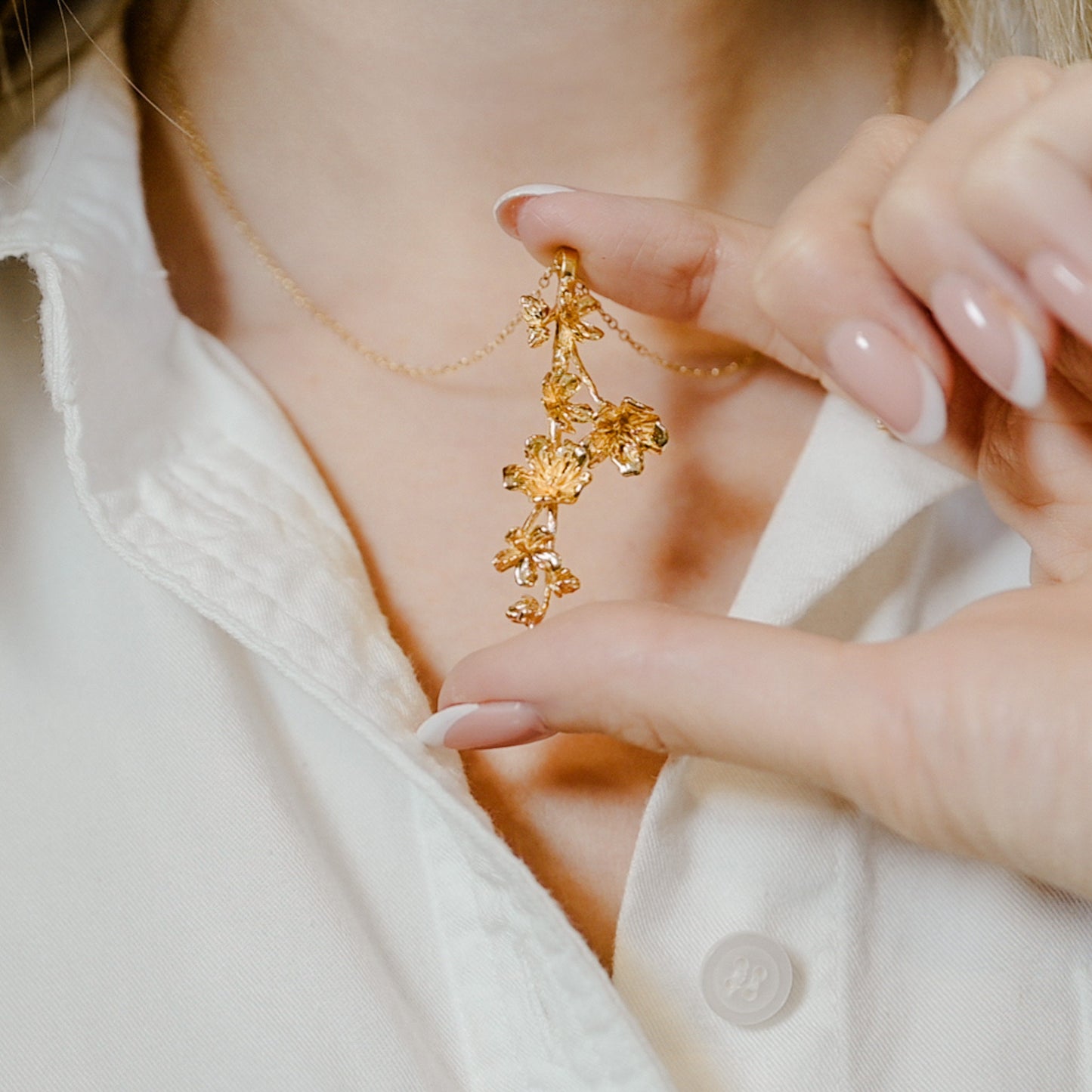 Cherry blossom Necklace