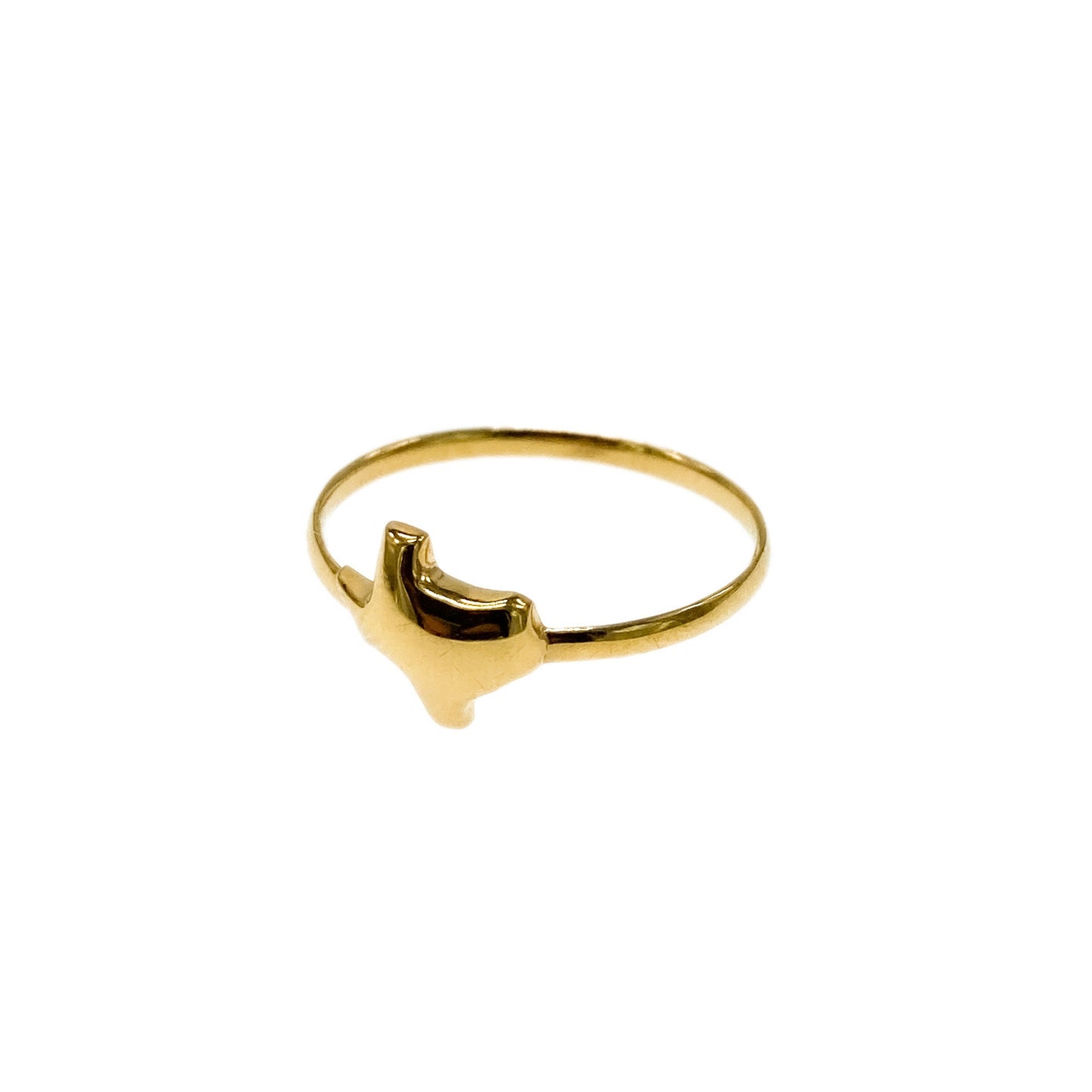 Vermeil Texas Ring size 4.75