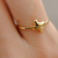 Vermeil Texas Ring size 4.75