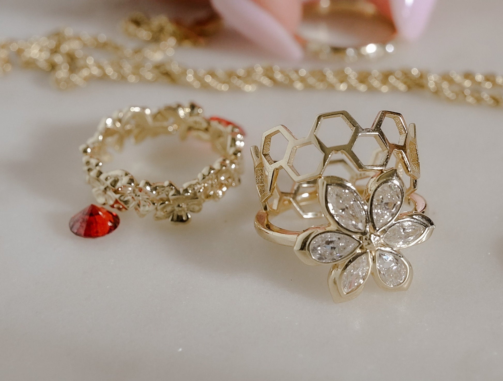 Dogwood Flower Ring